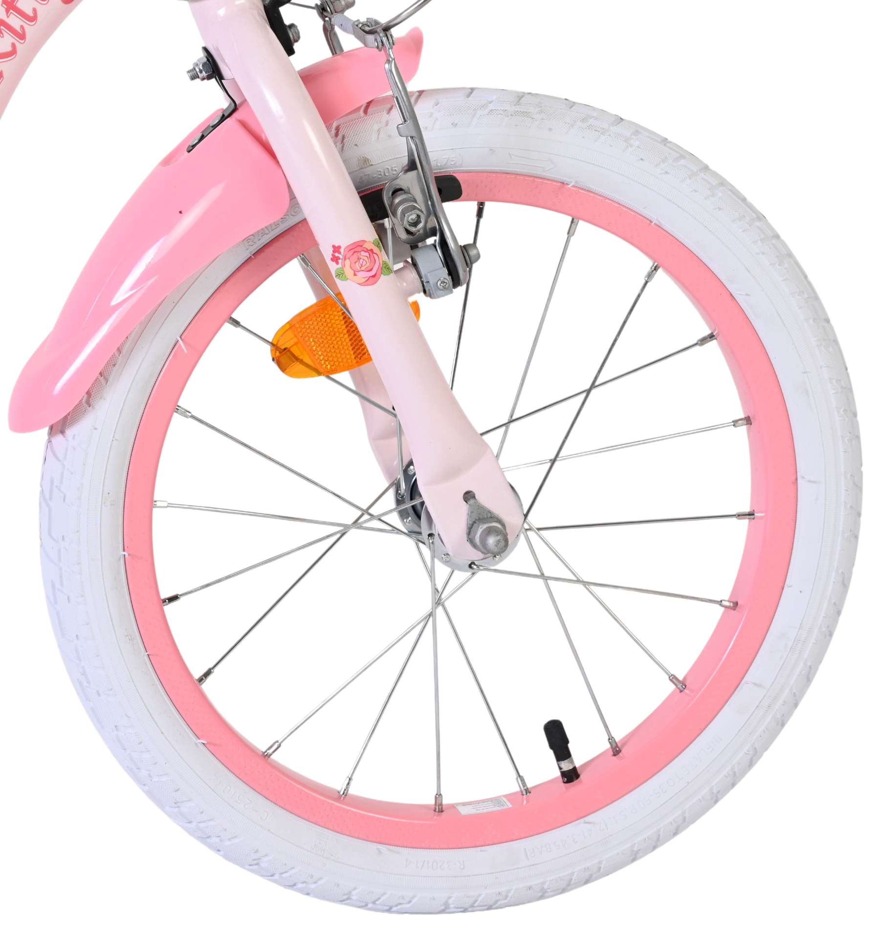 hello-kitty-16-zoll-kinderfahrrad-rosa-m-dchen-handbremsen image 3