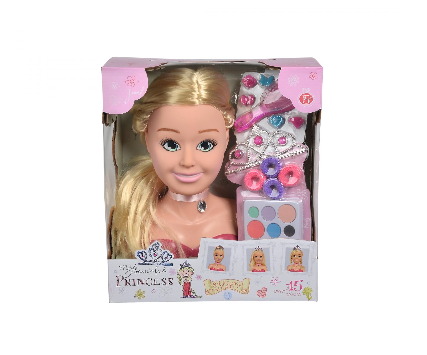 simba-steffi-love-prinzessin-schminkkopf-26cm-15-tlg image 6