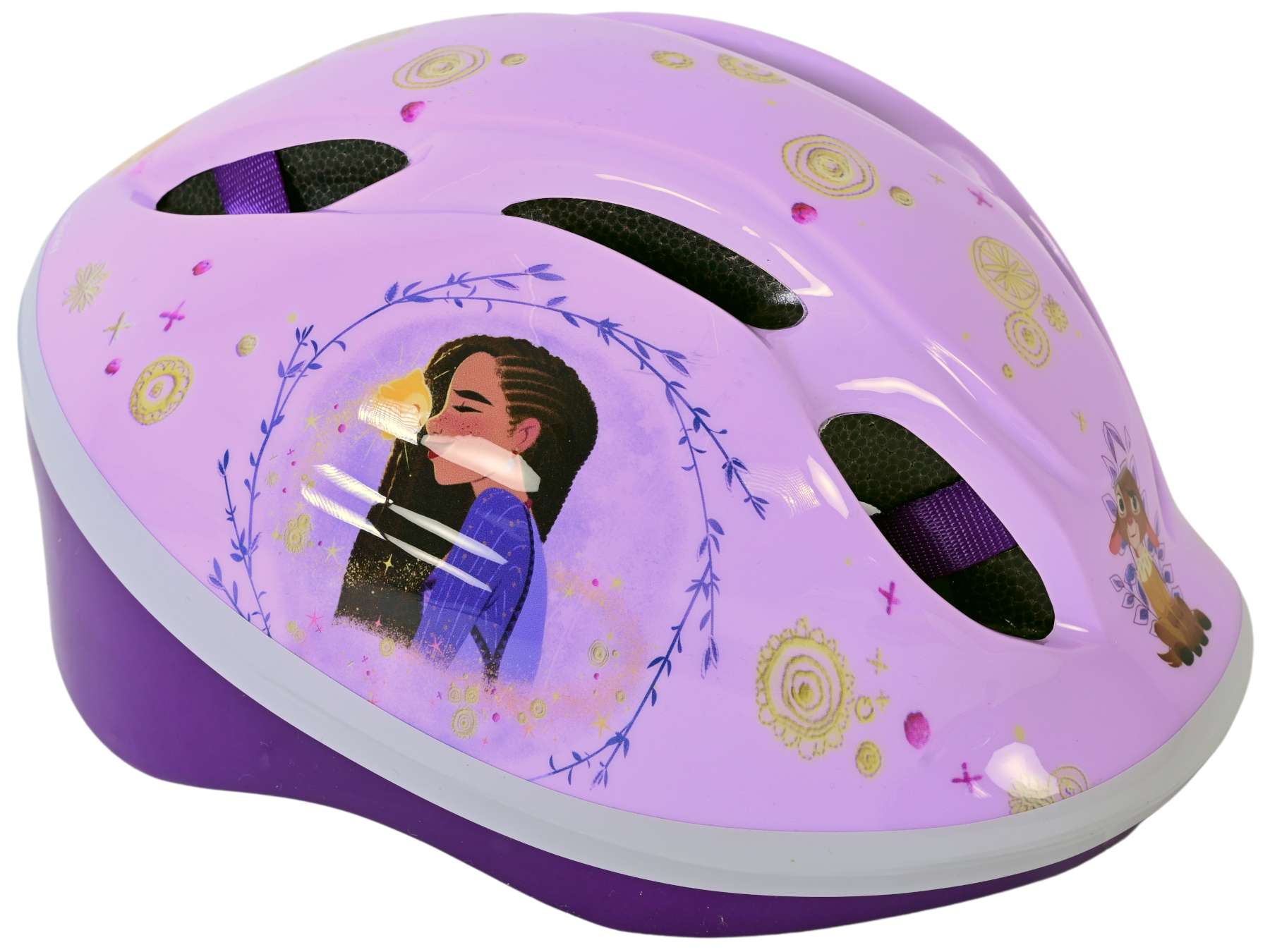 volare-disney-wish-fahrradhelm-52-56-cm-lila image 1