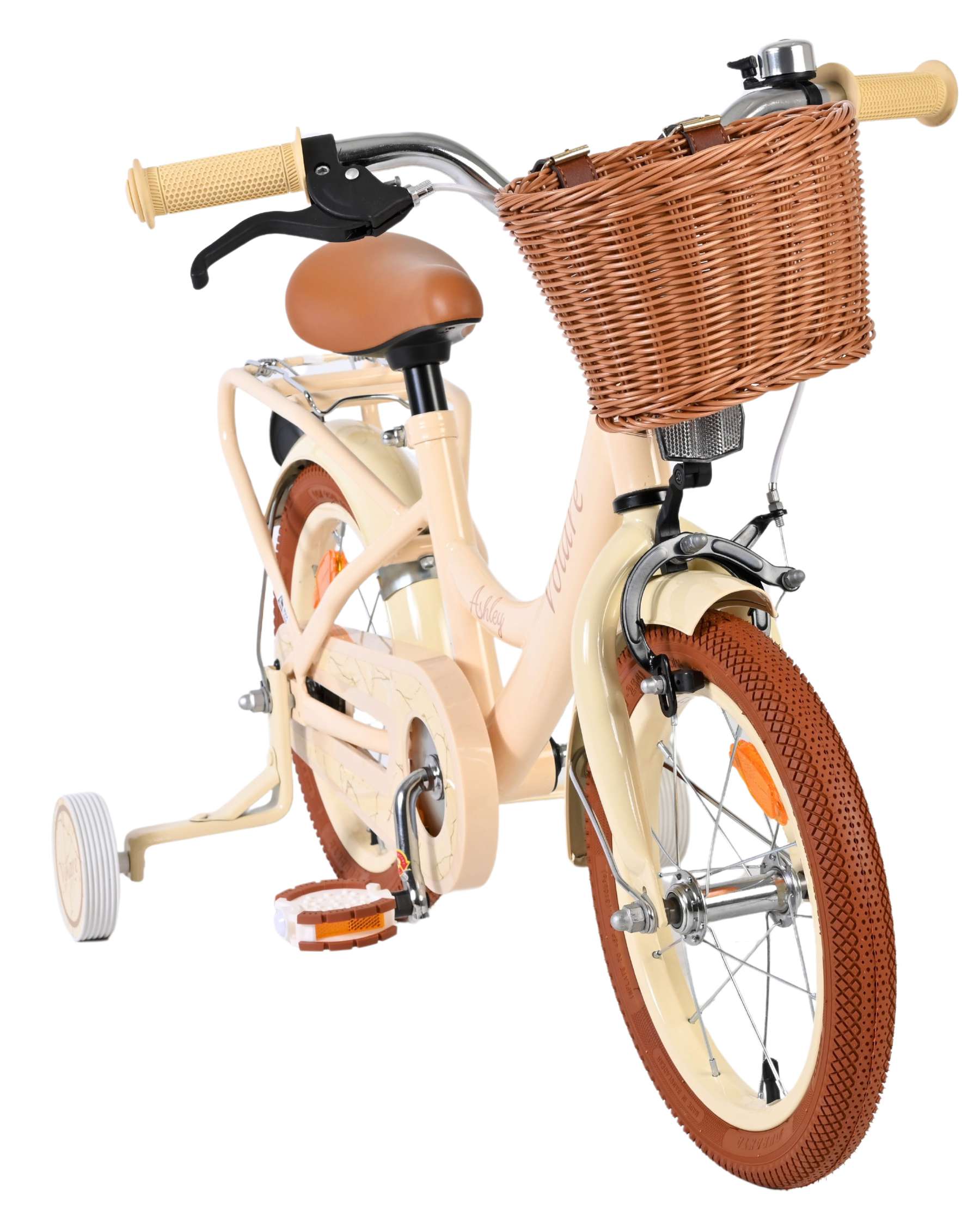 volare-ashley-14-zoll-kinderfahrrad-creme-mit-korb image 5