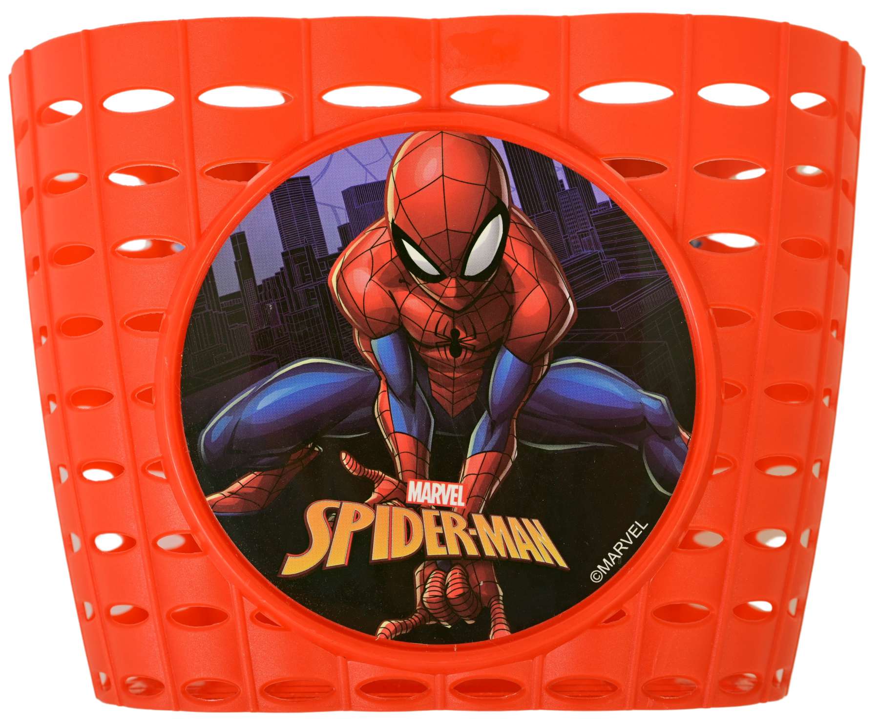 spider-man-fahrradkorb-rot-kunststoff-lenker-jungen image 3
