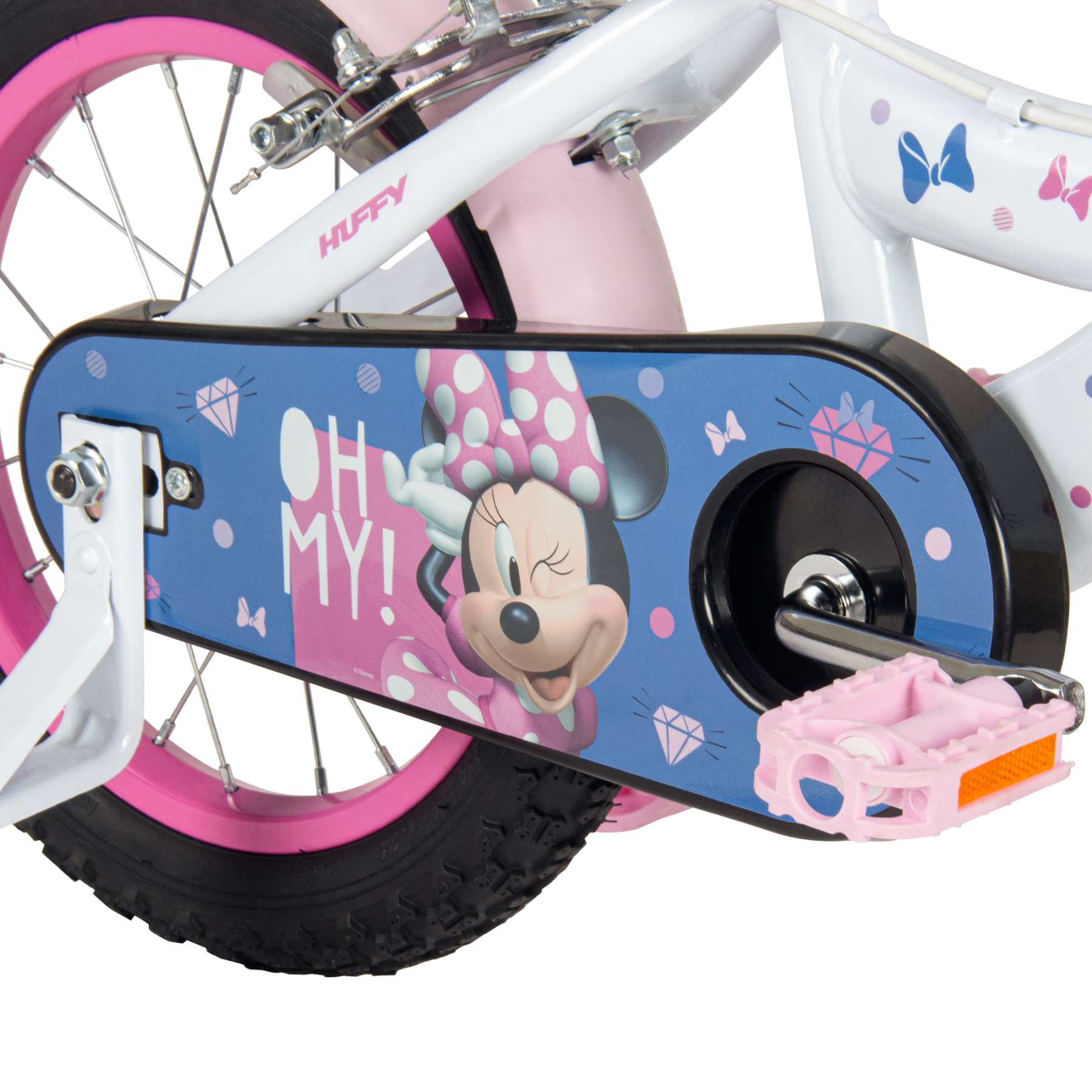 disney-minnie-kinderfahrrad-14-zoll-wei-rosa-st-tzr-der image 5