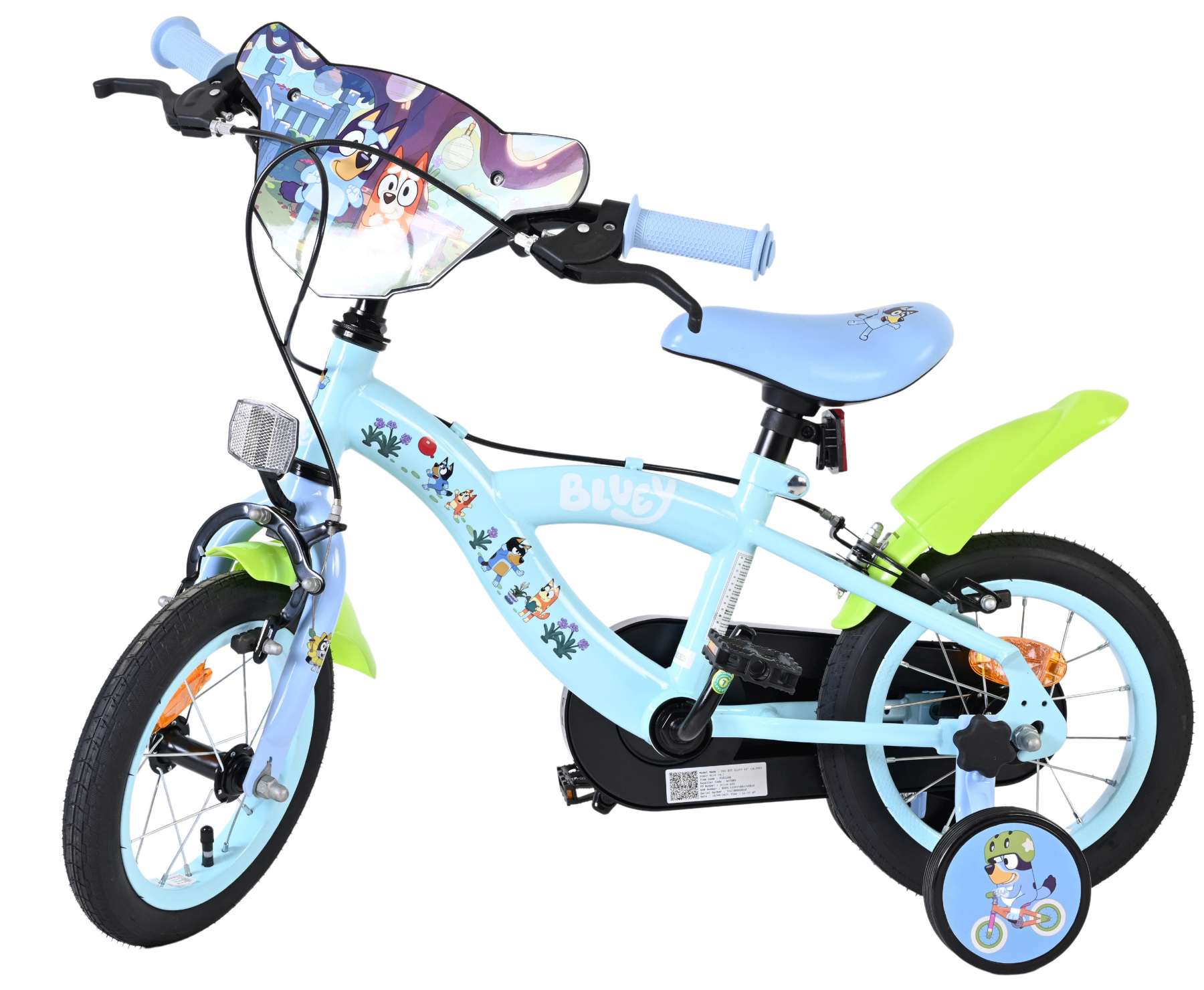 volare-bluey-kinderfahrrad-12-zoll-hellblau-mit-stuetzraedern image 8