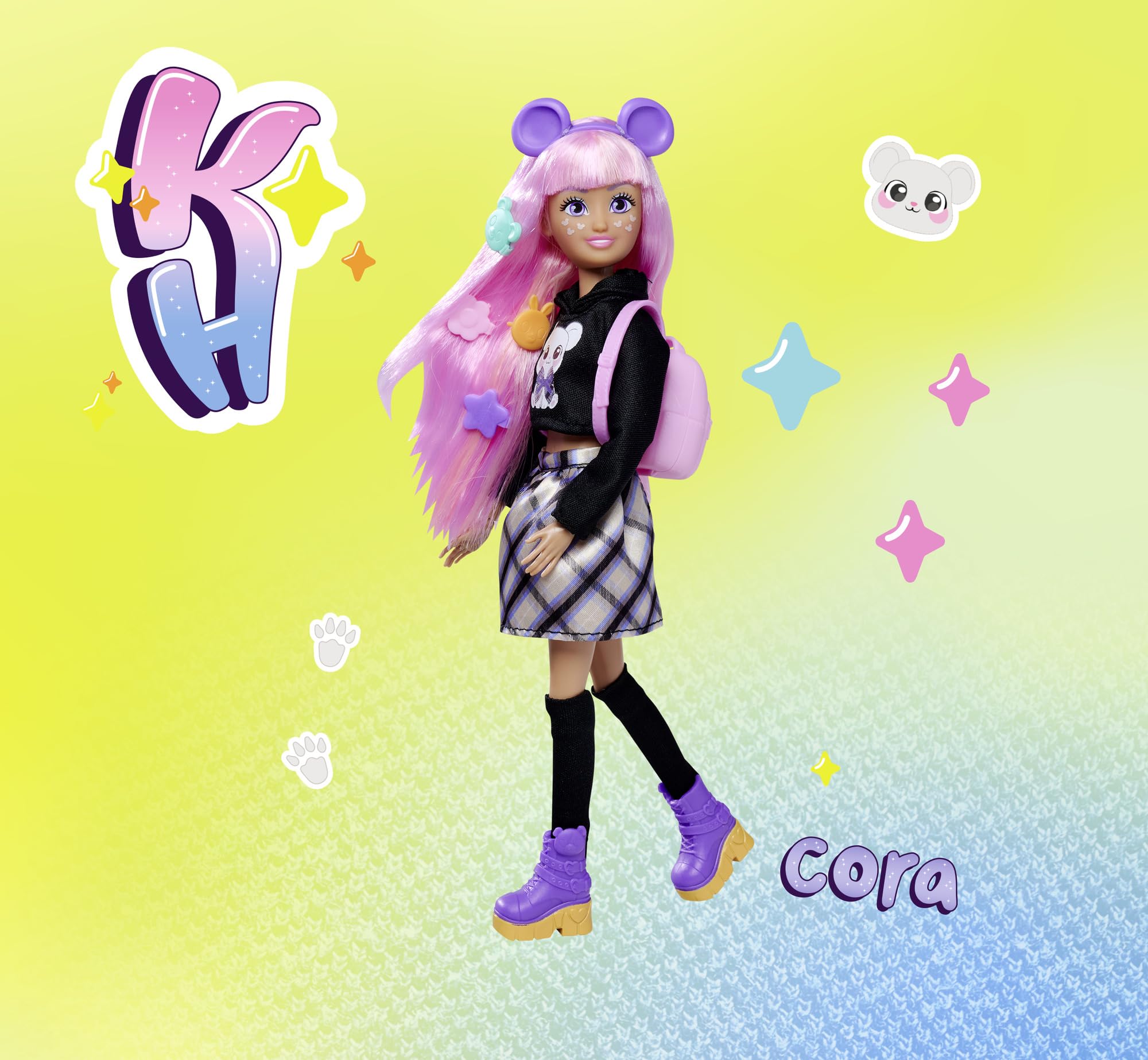simba-kawaii-hi-cora-ankleidepuppe-26cm-mit-maus-ab-4-jahren image 7