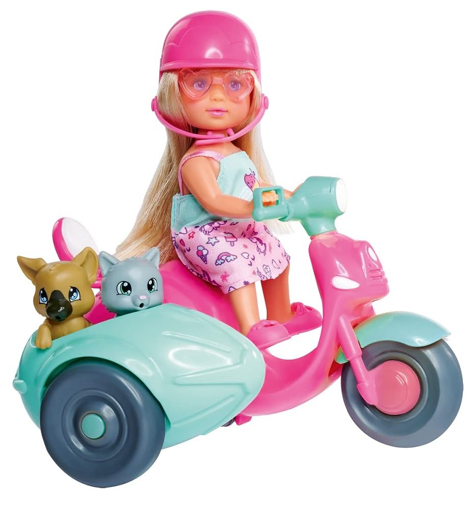 simba-evi-love-scooter-friends-spielpuppe-12-cm-roller image 1