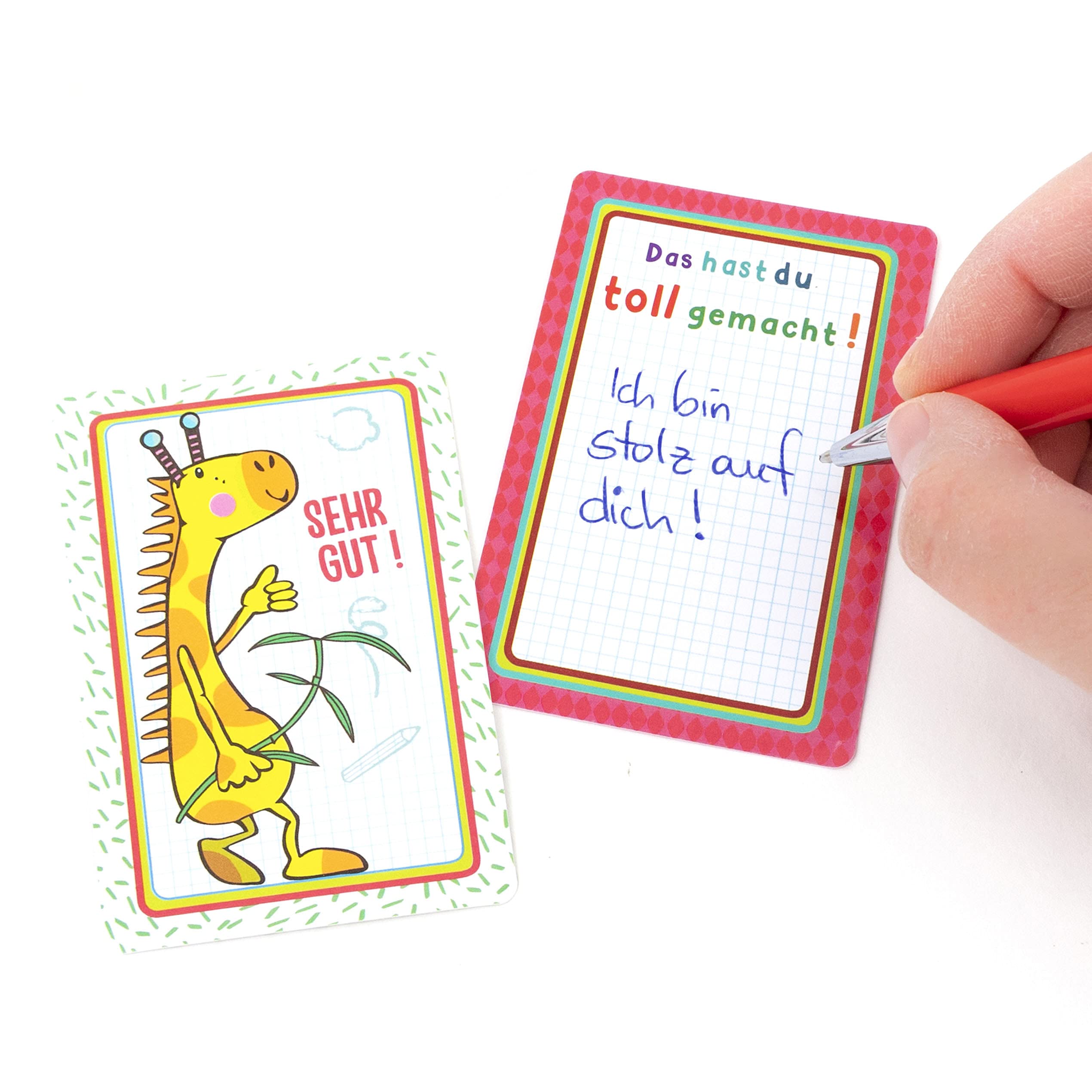 trendhaus-motivation-lobkarten-set-50-flei-k-rtchen-tiere image 5