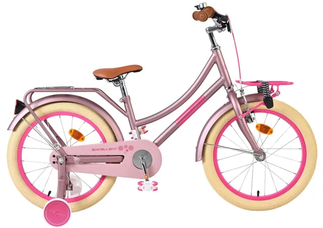 volare-excellent-kinderfahrrad-18-zoll-matt-rosa-r-cktritt image 1
