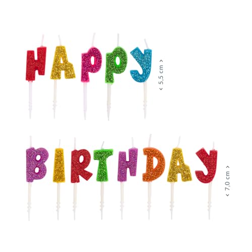 trendhaus-birthday-fun-happy-birthday-kerzen-glitzer image 8