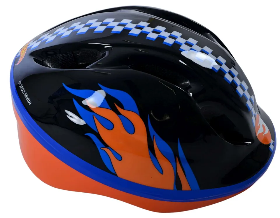 hot-wheels-fahrradhelm-52-56-cm-schwarz-jungen-leicht image 1