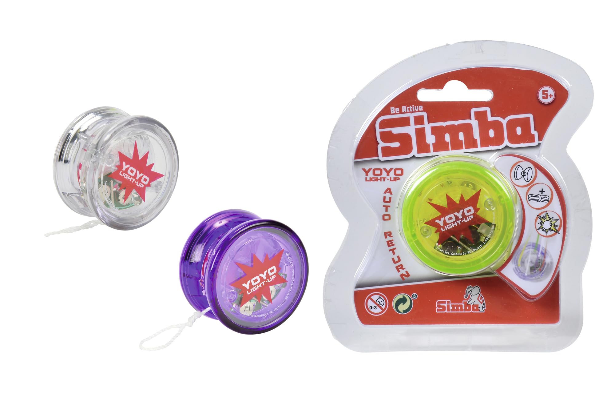 simba-flying-zone-yoyo-light-mit-lichteffekt-freilauf image 7