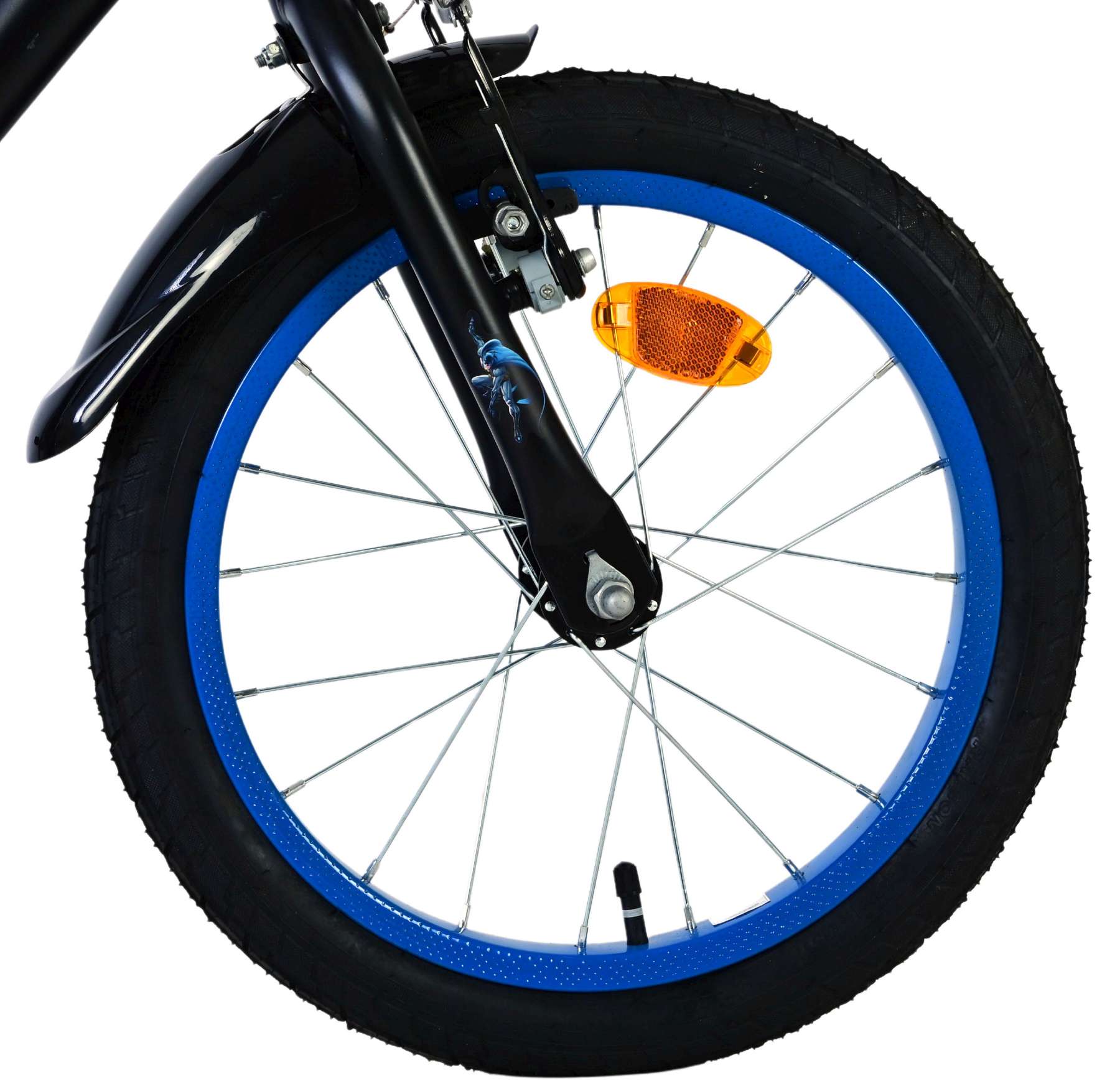volare-batman-16-zoll-kinderfahrrad-schwarz-mit-2-handbremsen image 3