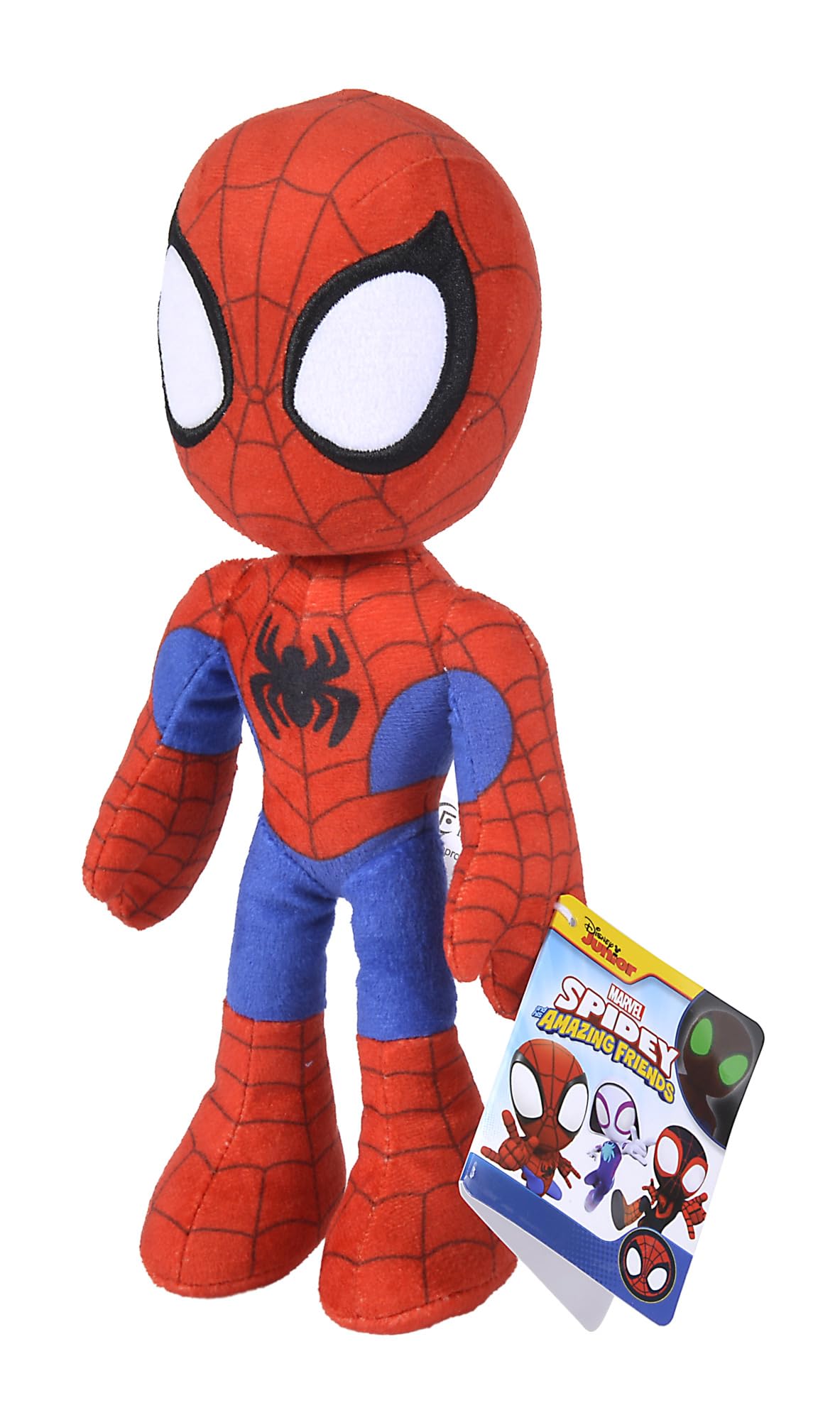 simba-disney-marvel-spidey-pl-schtier-25cm-mit-leuchtaugen image 2