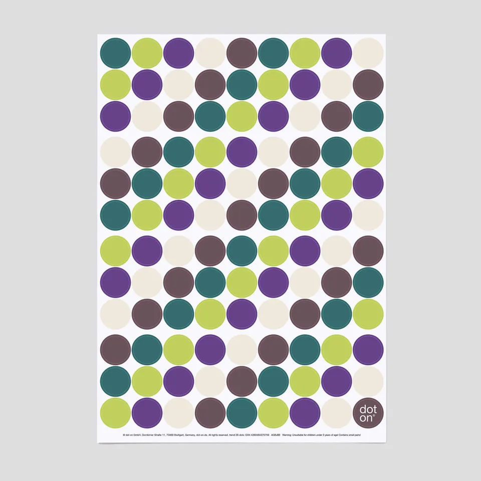 dot-on-trend-dots-2026-klebepunkte-20-mm-trendfarben image 1
