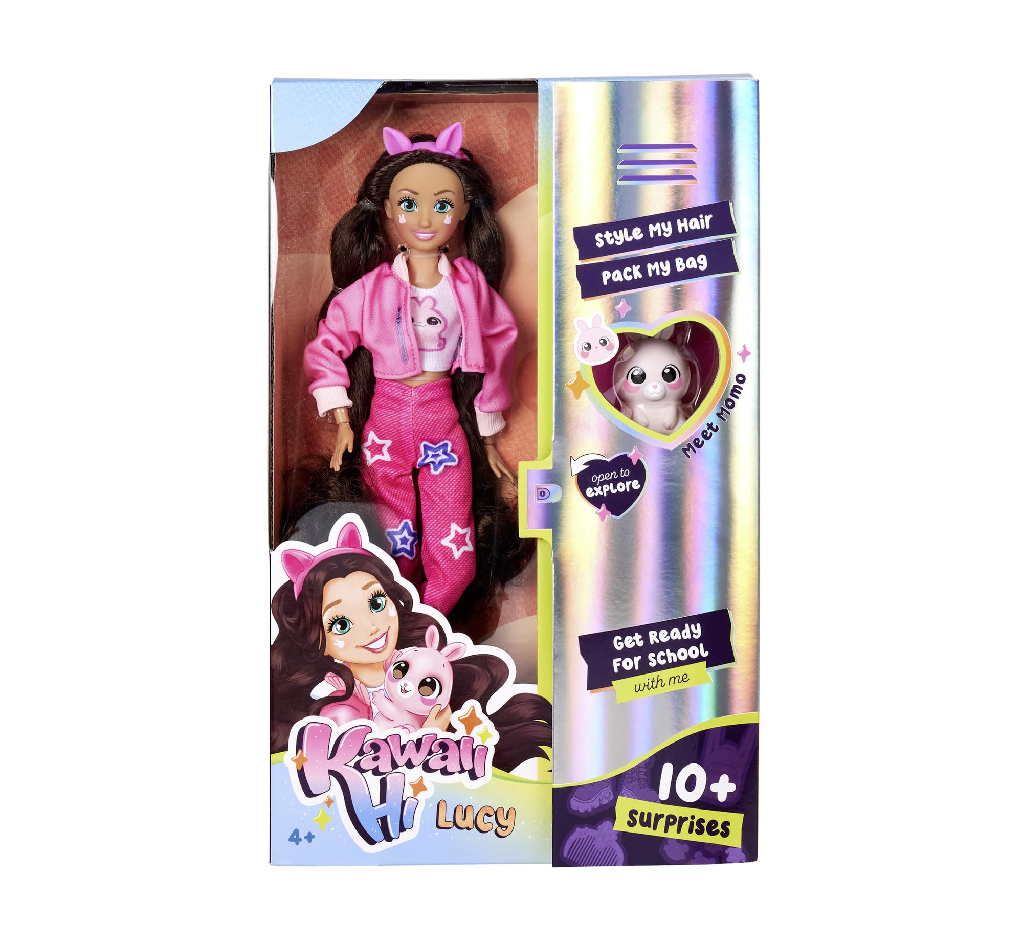 simba-kawaii-hi-lucy-ankleidepuppe-26-cm-braun-mit-zubeh-r image 1