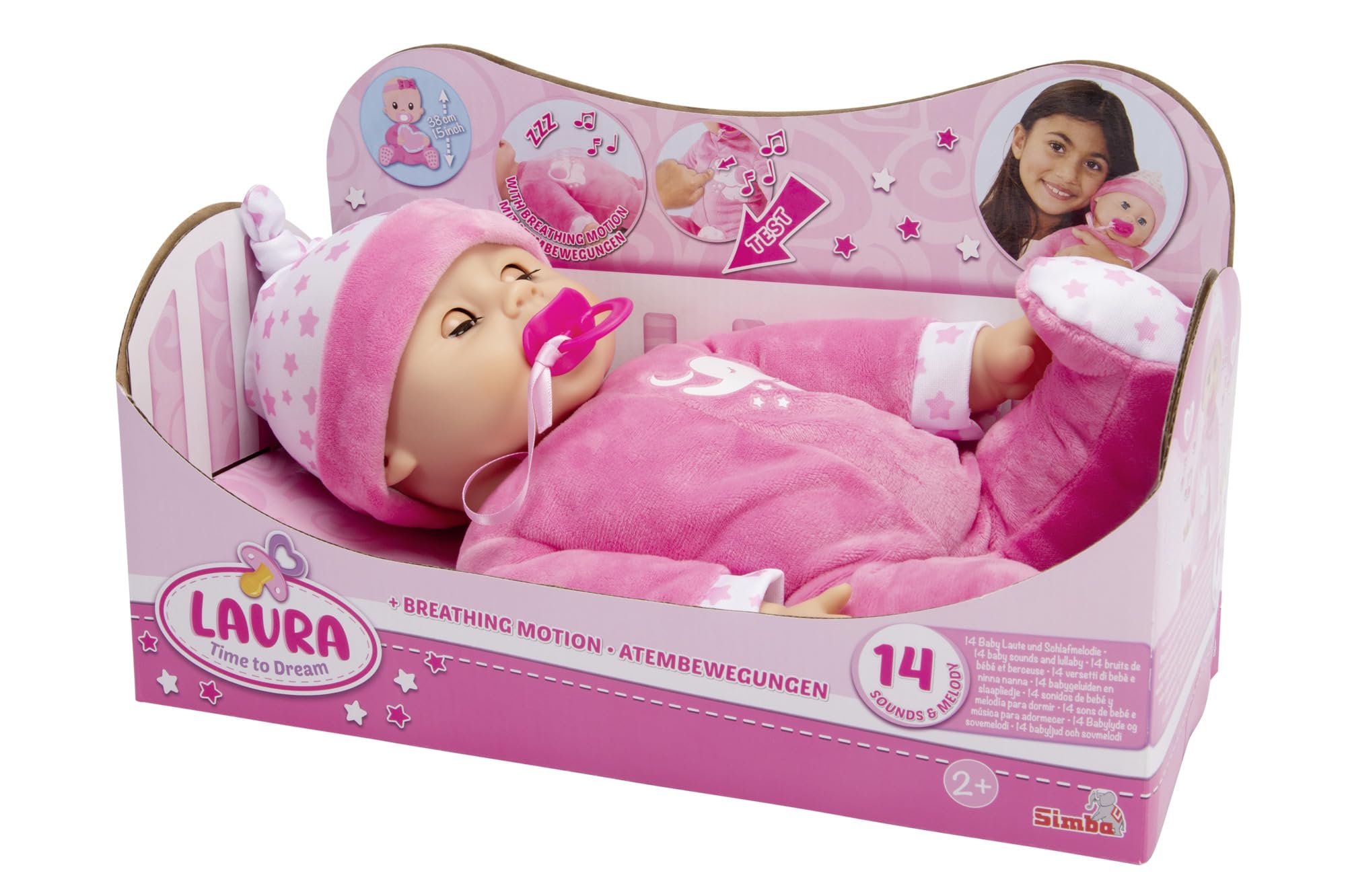 simba-laura-puppe-schlummerzeit-babypuppe-38cm-mit-sounds image 8