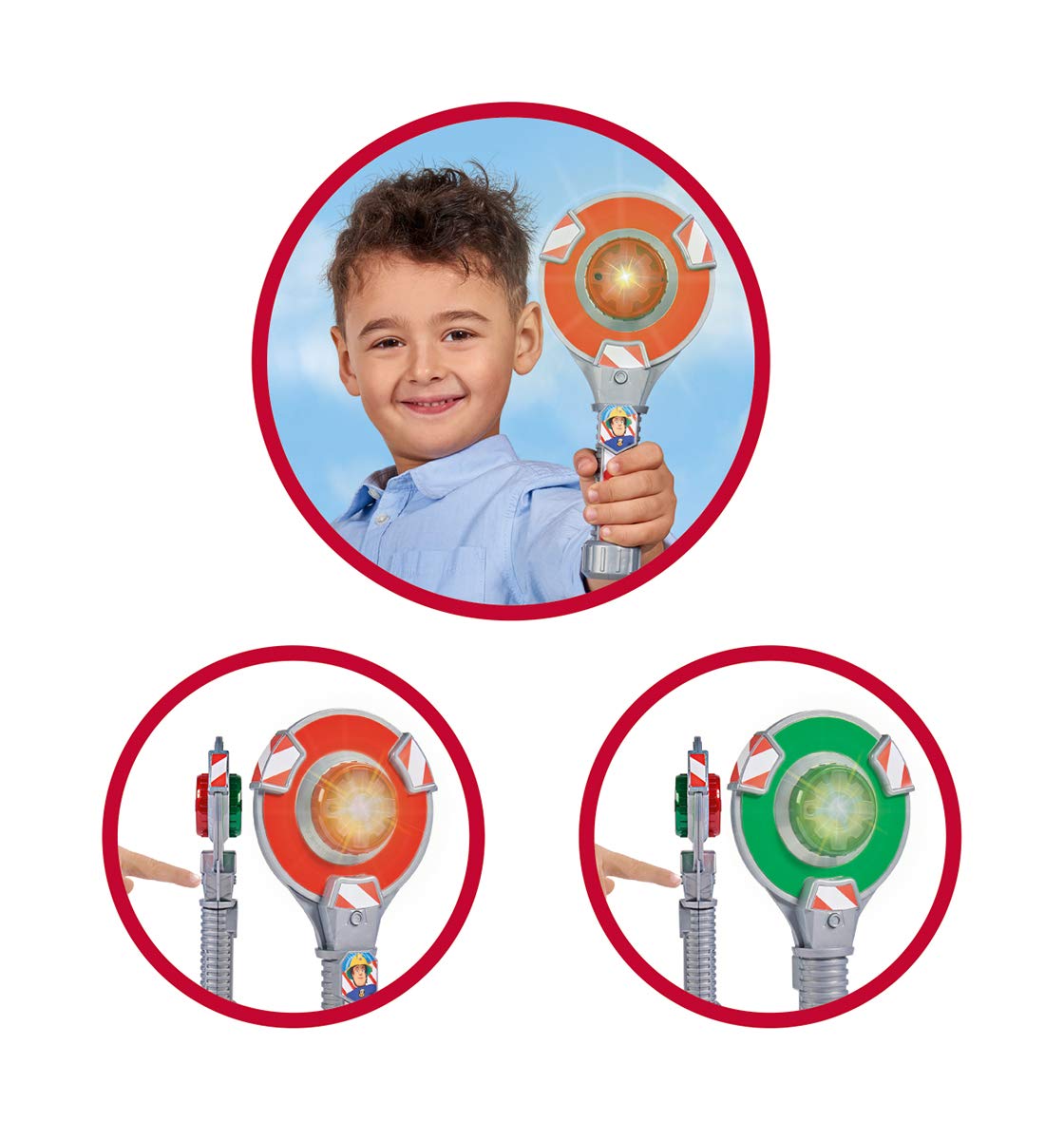 simba-feuerwehrmann-sam-verkehrskelle-24-cm-mit-licht image 4