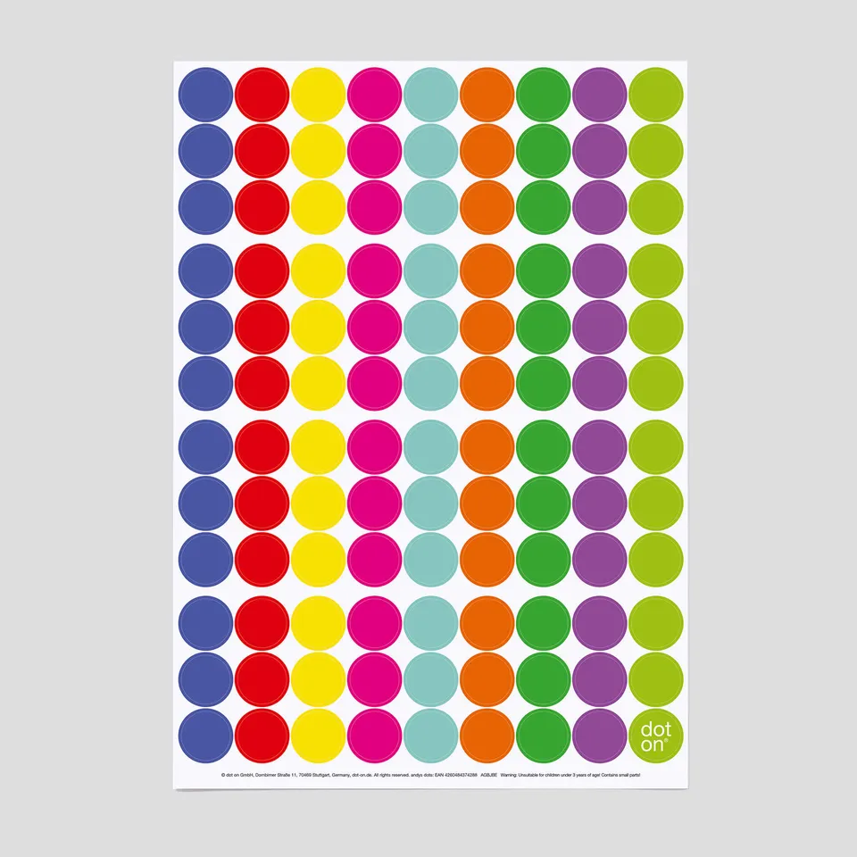 dot-on-andys-dots-klebepunkte-20-mm-pop-art-farben image 1