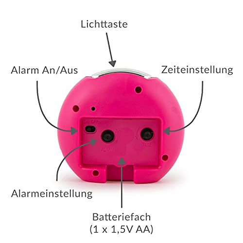 trendhaus-abc-champions-406408-kinderwecker-analog-pink-mit-licht image 4