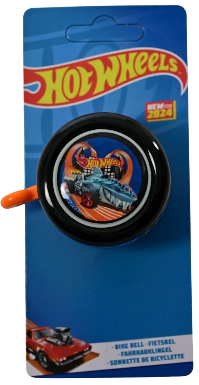 hot-wheels-fahrradklingel-orange-schwarz-metall-kinder image 1