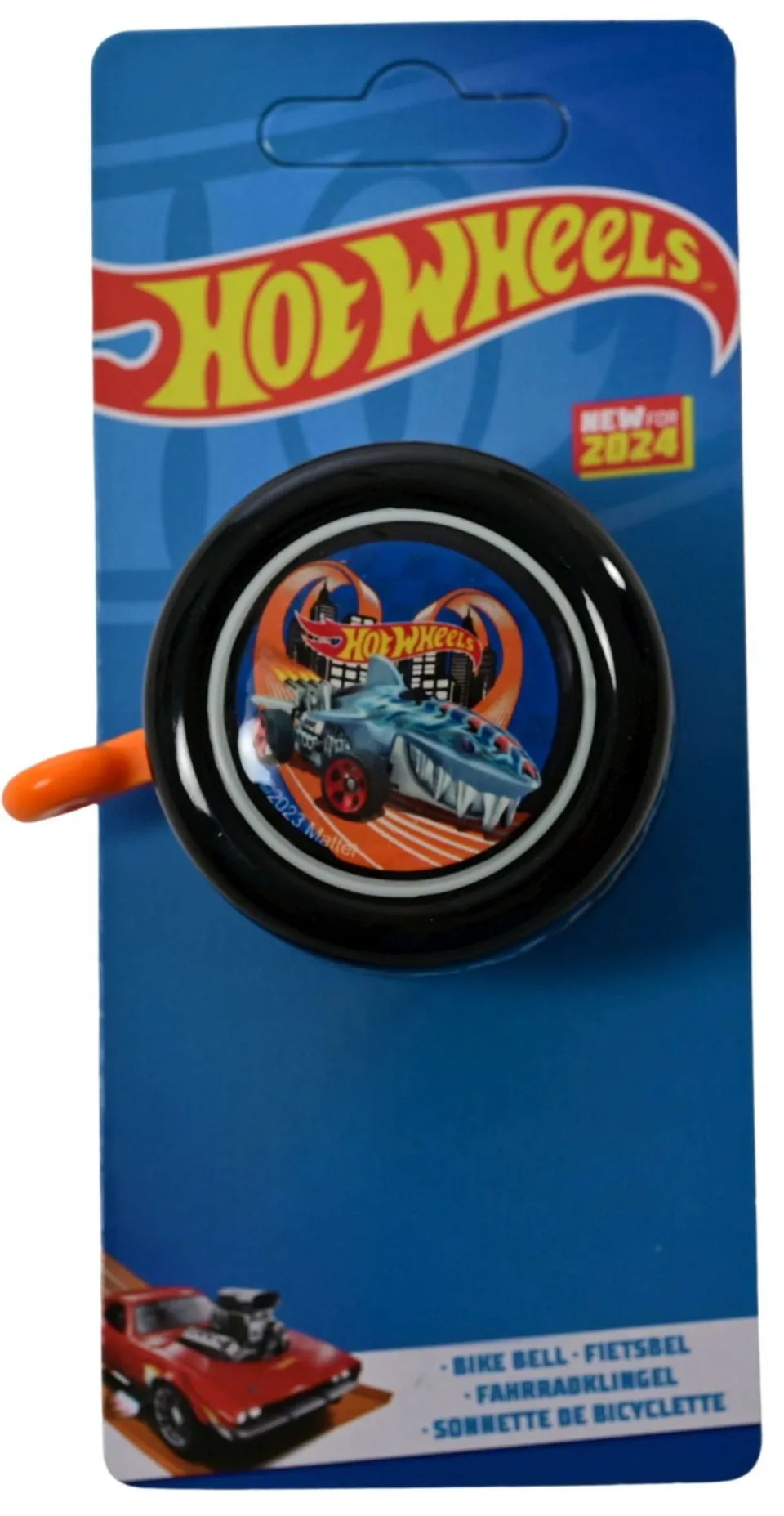 hot-wheels-fahrradklingel-orange-schwarz-metall-kinder image 1