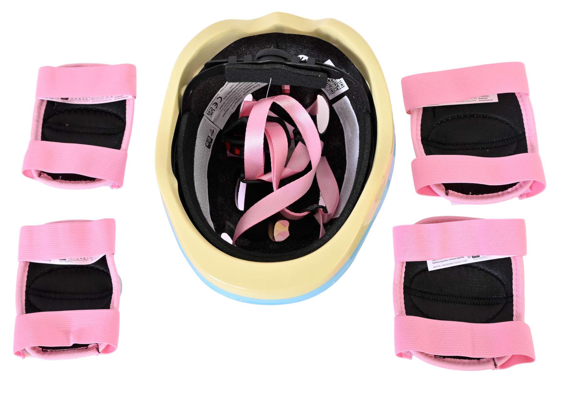 disney-stitch-schutzset-rosa-mit-helm-knie-ellenbogen image 4