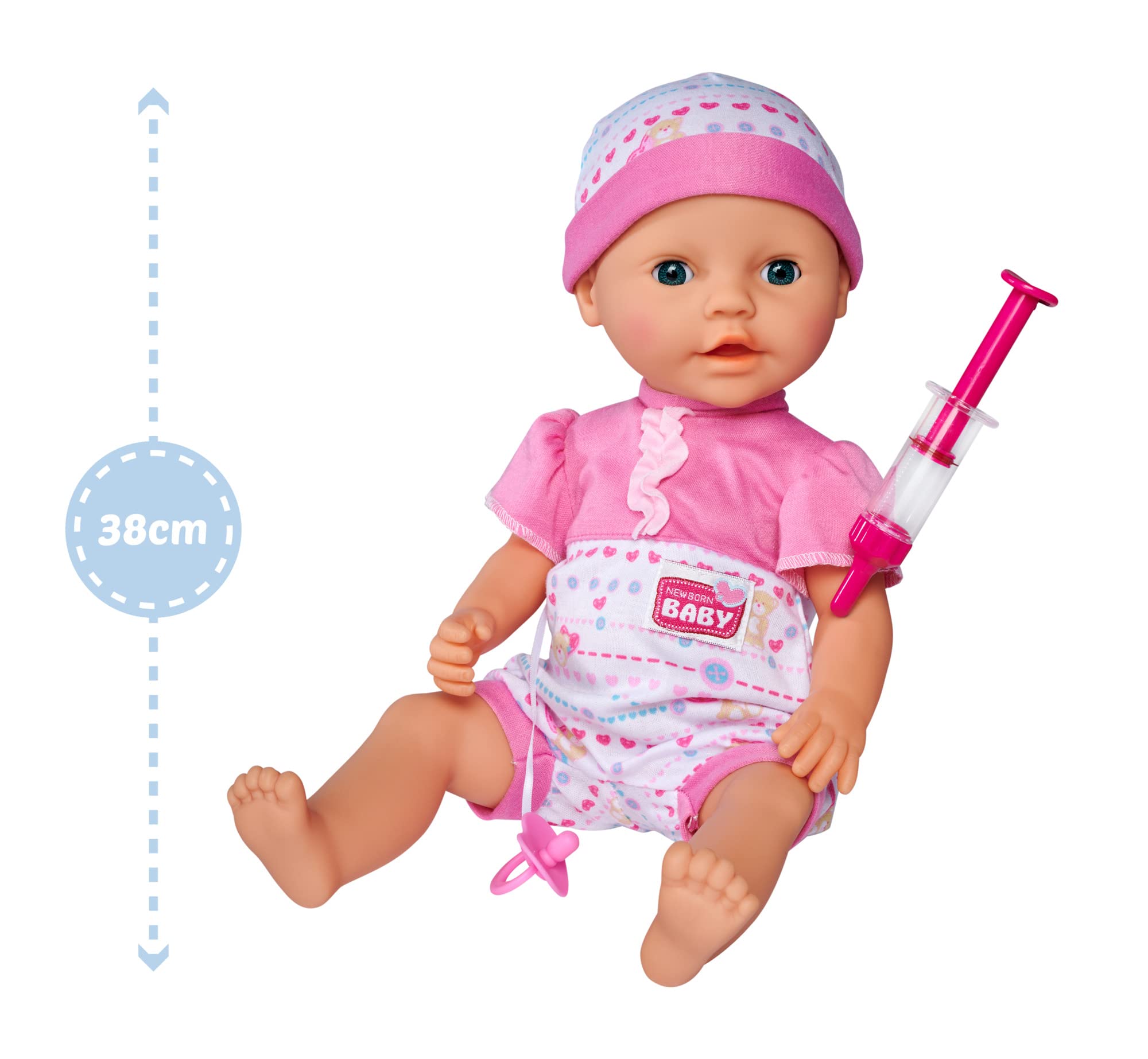 simba-new-born-baby-puppe-38cm-doktor-zubeh-r-sound image 2