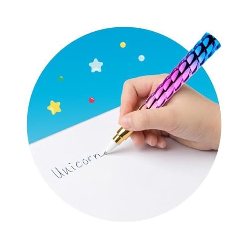 trendhaus-rainbow-power-969088-kugelschreiber-einhorn-blau-14-5-cm image 8