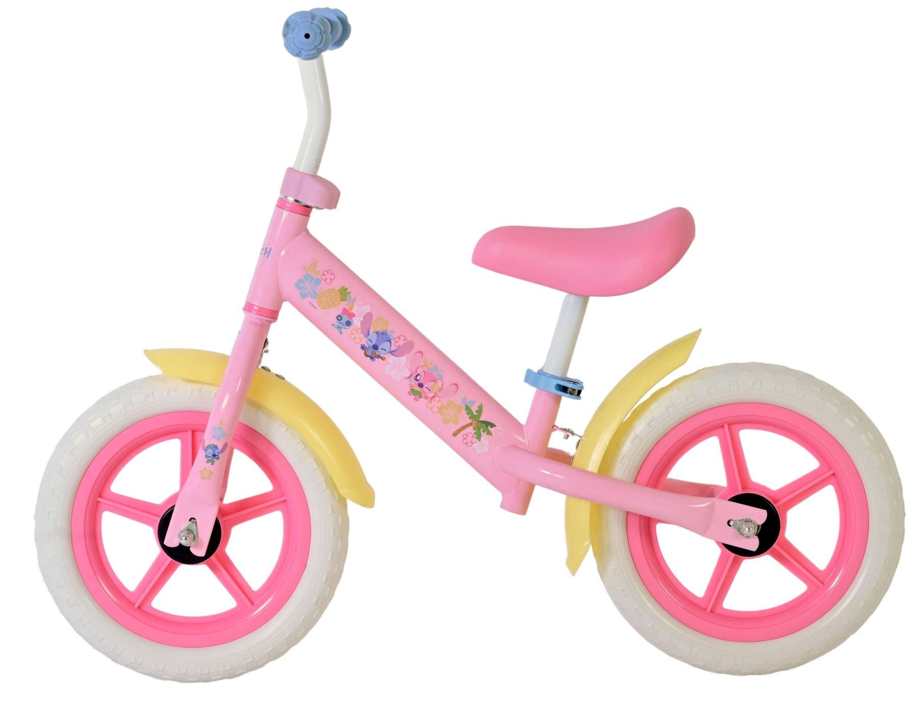 volare-disney-stitch-laufrad-metall-rosa-balance-bike image 2