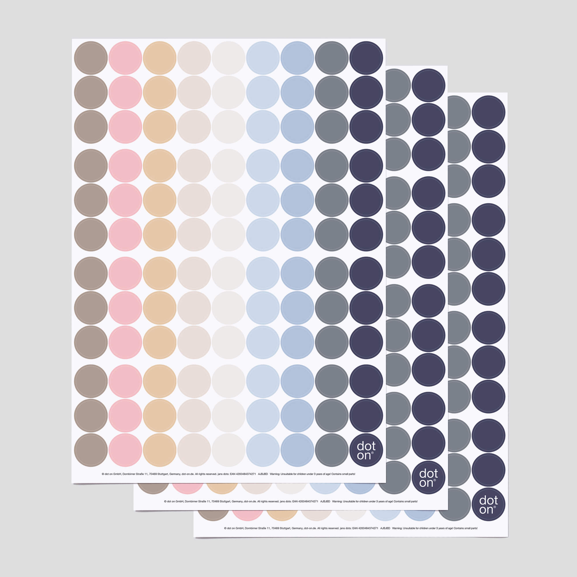 dot-on-jans-dots-klebepunkte-20-mm-vermeer-3er-set image 1