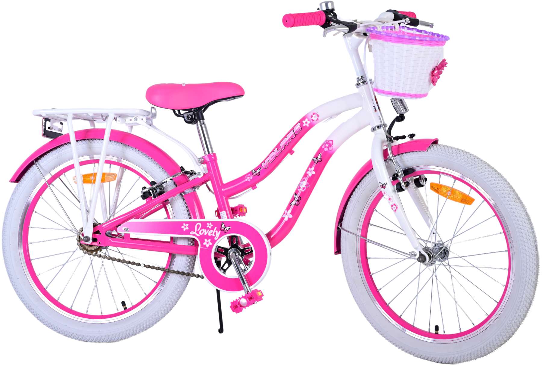 volare-lovely-kinderfahrrad-20-zoll-rosa-mit-handbremsen image 3