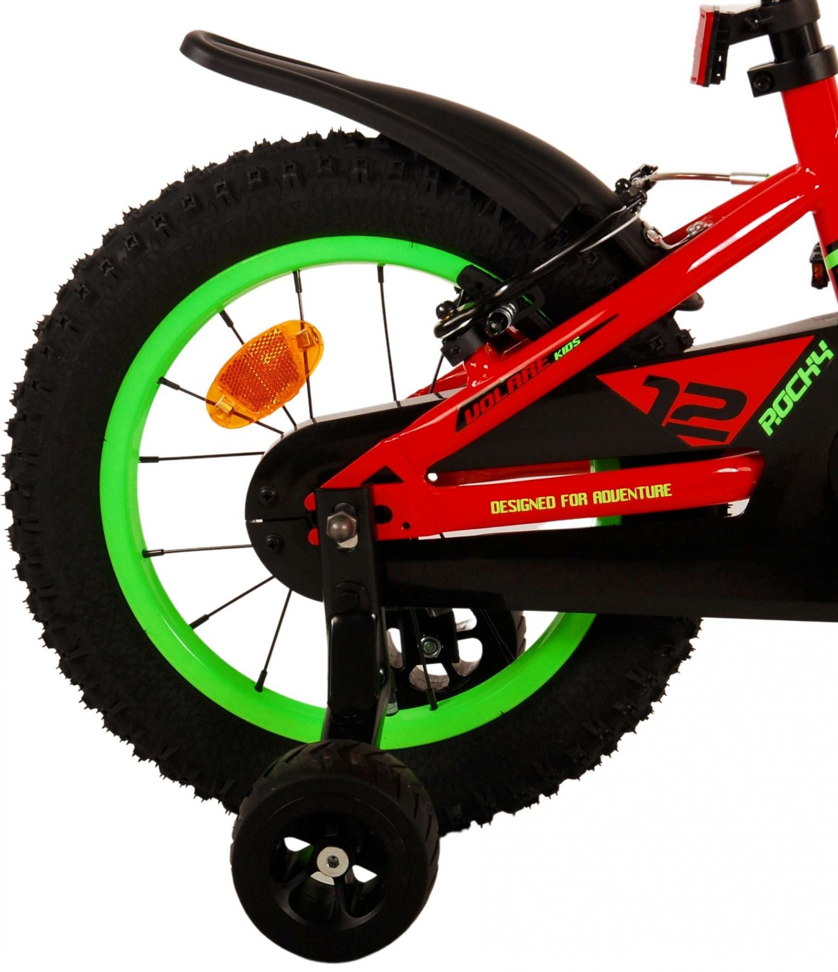 volare-rocky-14-zoll-kinderfahrrad-rot-mit-handbremsen image 4