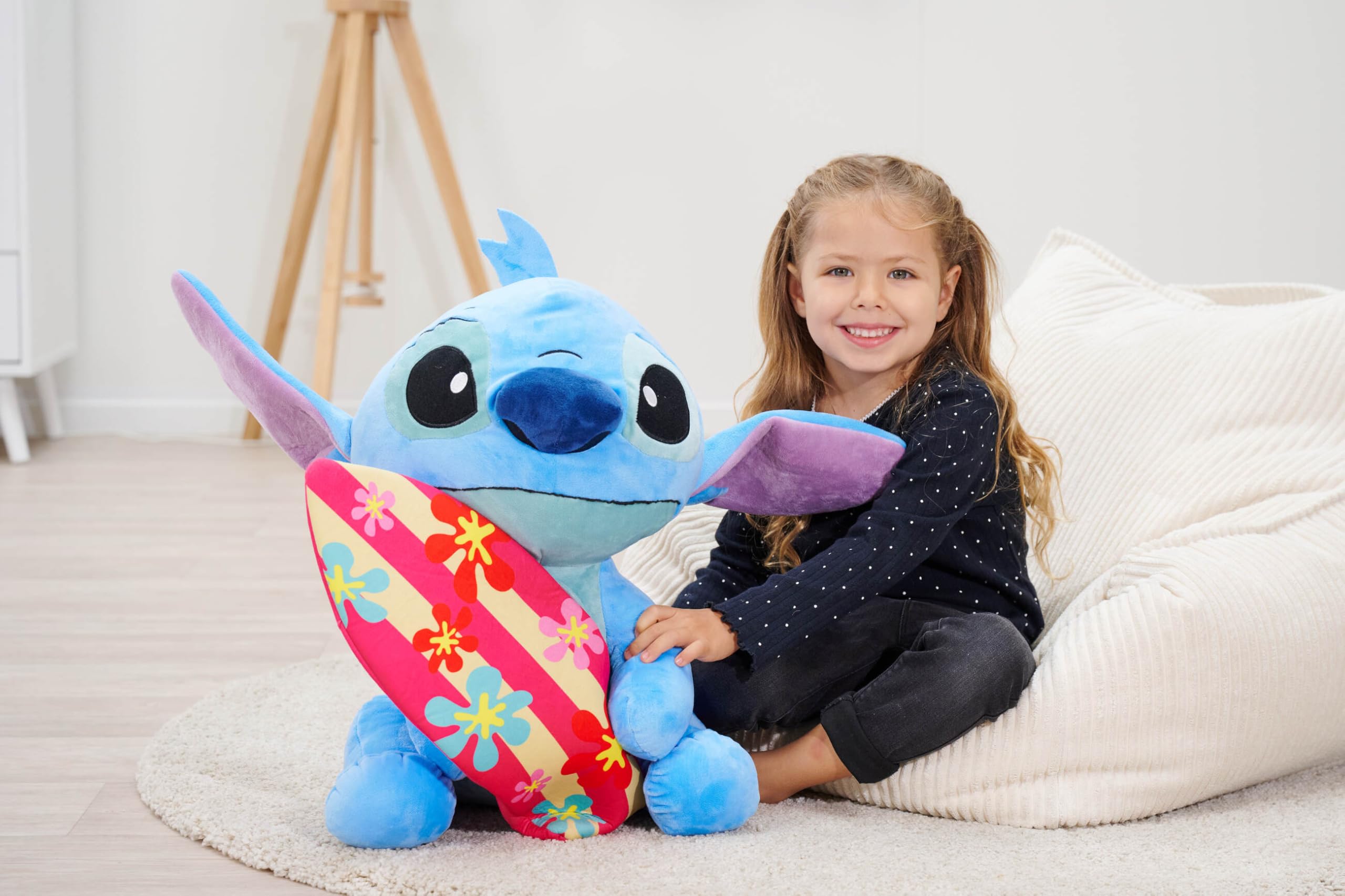 disney-lilo-und-stitch-pl-schtier-50-cm-mit-surfboard image 3