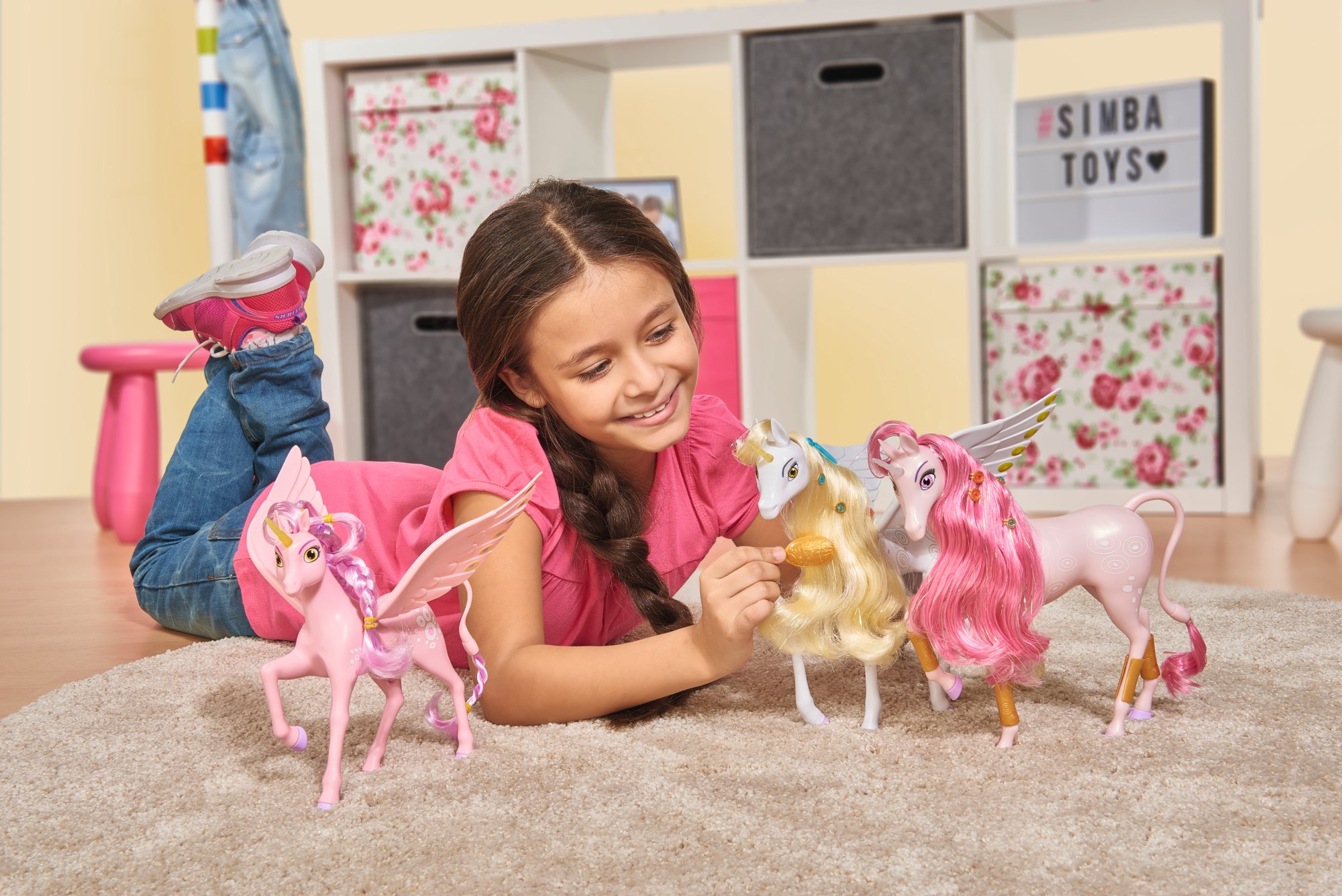 simba-mia-and-me-einhorn-lyria-spielfigur-25cm-pinke-m-hne image 2