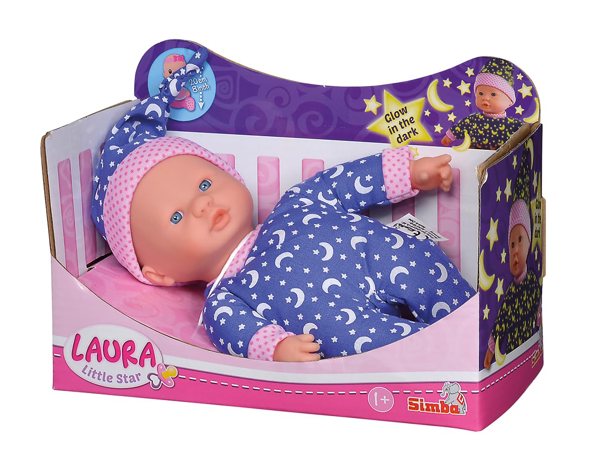 simba-laura-kleiner-stern-babypuppe-20-cm-glow-in-the-dark image 4