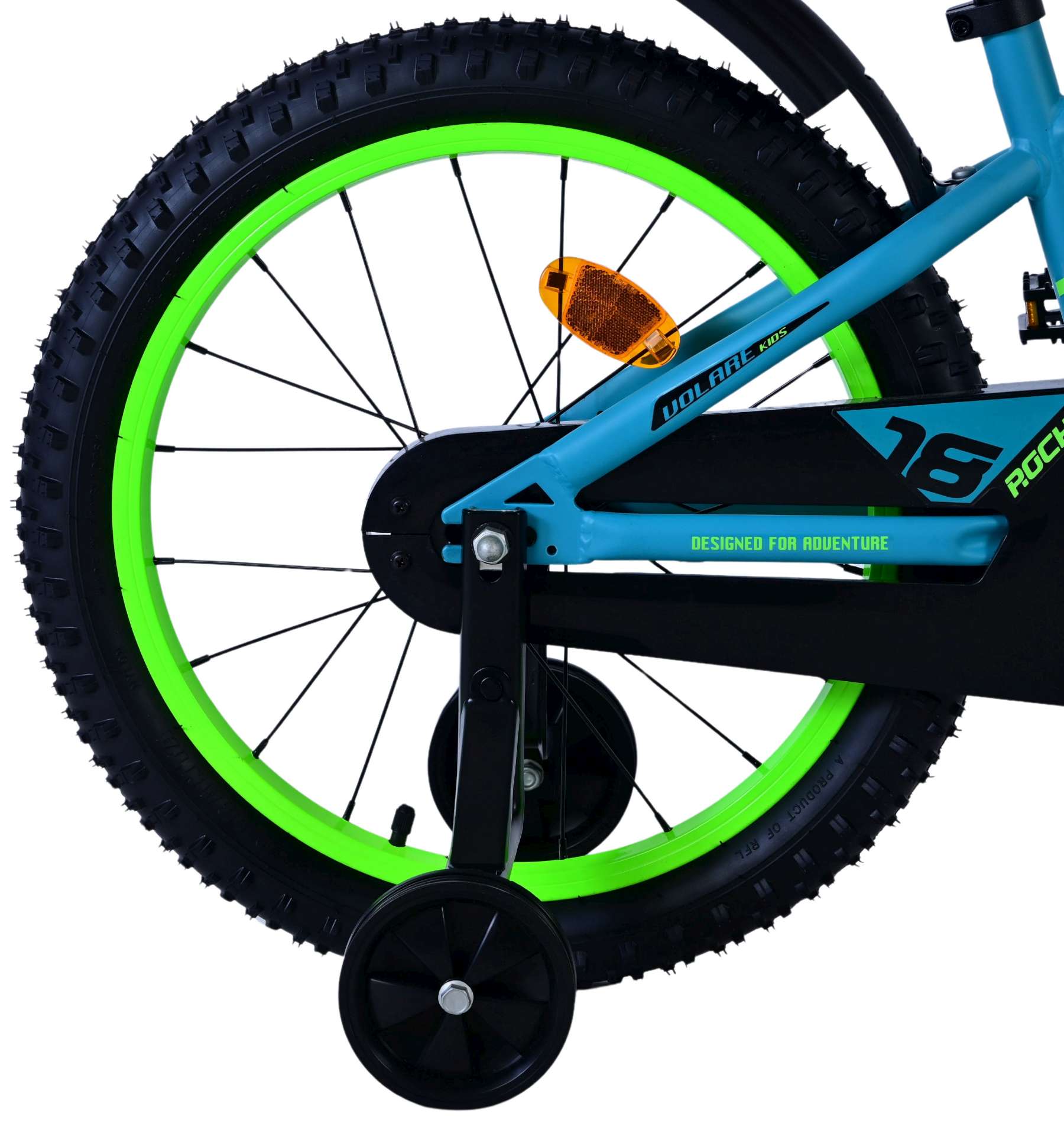 volare-rocky-kinderfahrrad-18-zoll-gr-n-jungen-r-cktrittbremse image 2