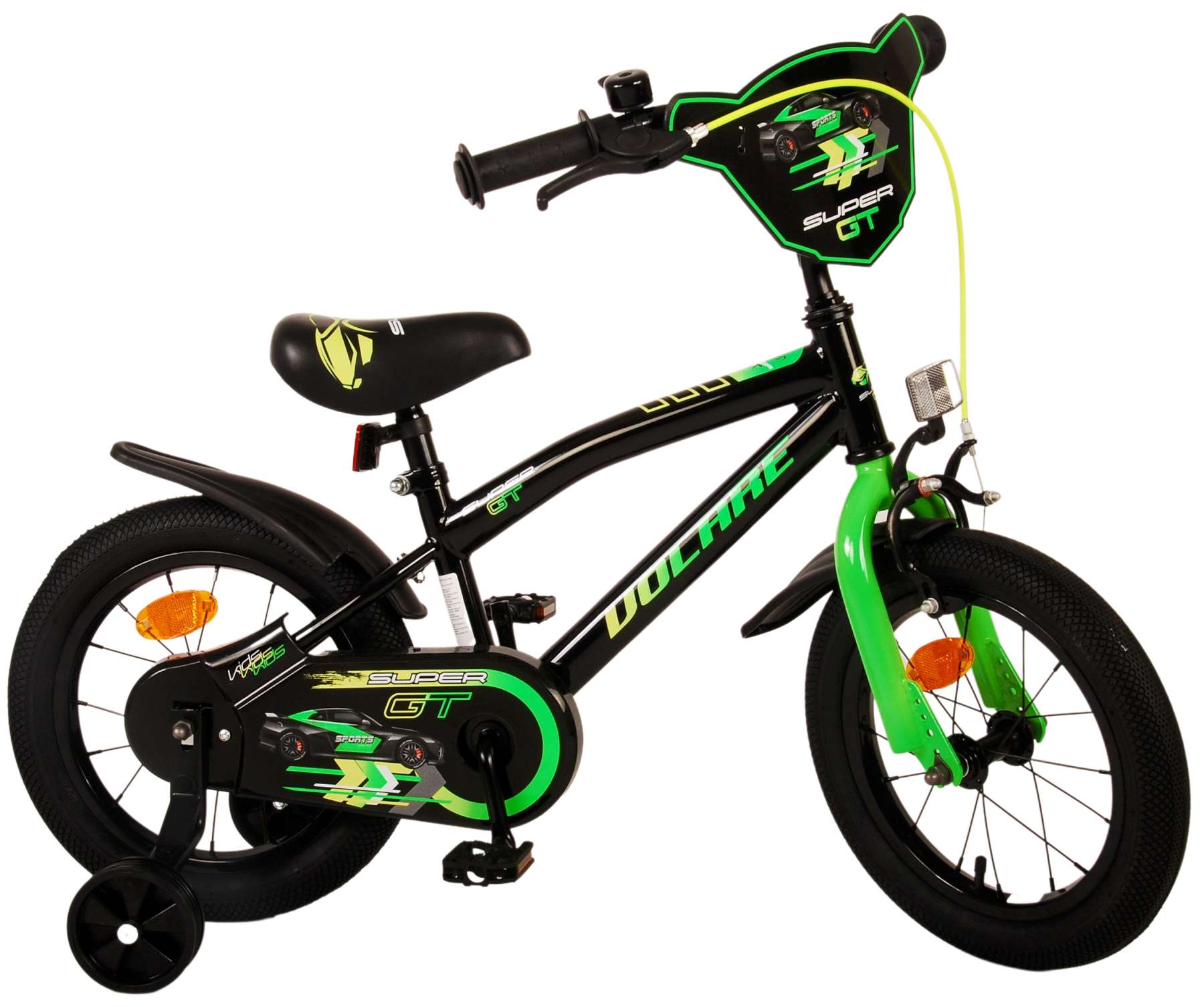 volare-super-gt-jungenfahrrad-14-zoll-gr-n-zwei-handbremsen image 3