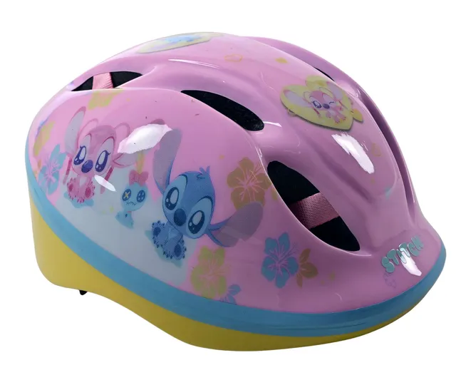 volare-disney-stitch-kinder-fahrradhelm-rosa-52-56-cm-leicht image 1