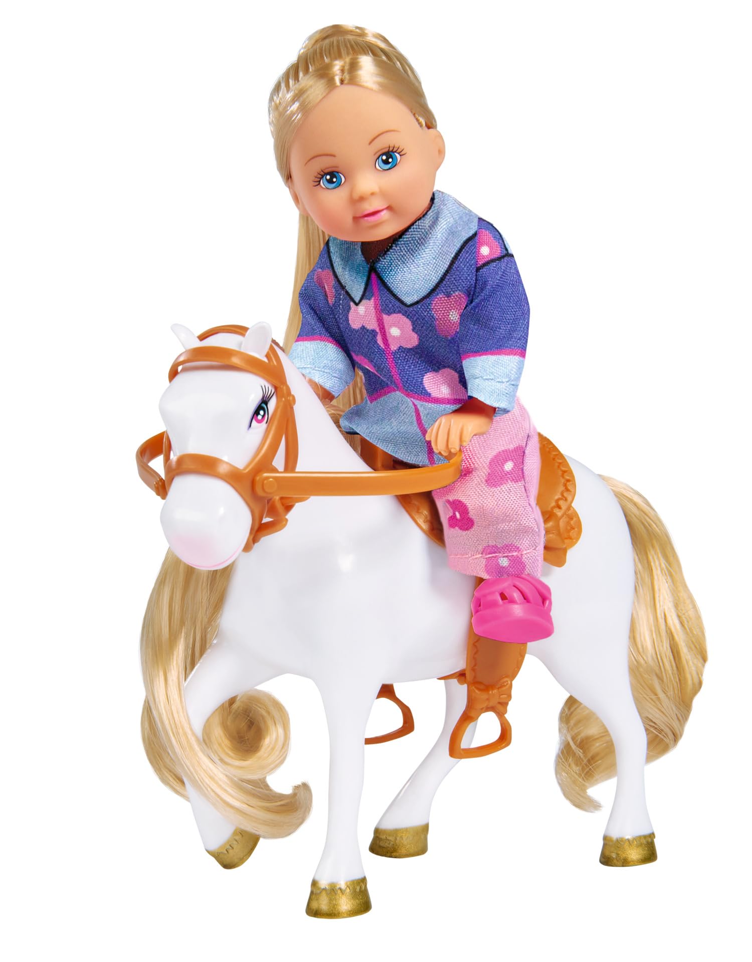 simba-evi-love-horse-trailer-puppe-jeep-pony-set image 2