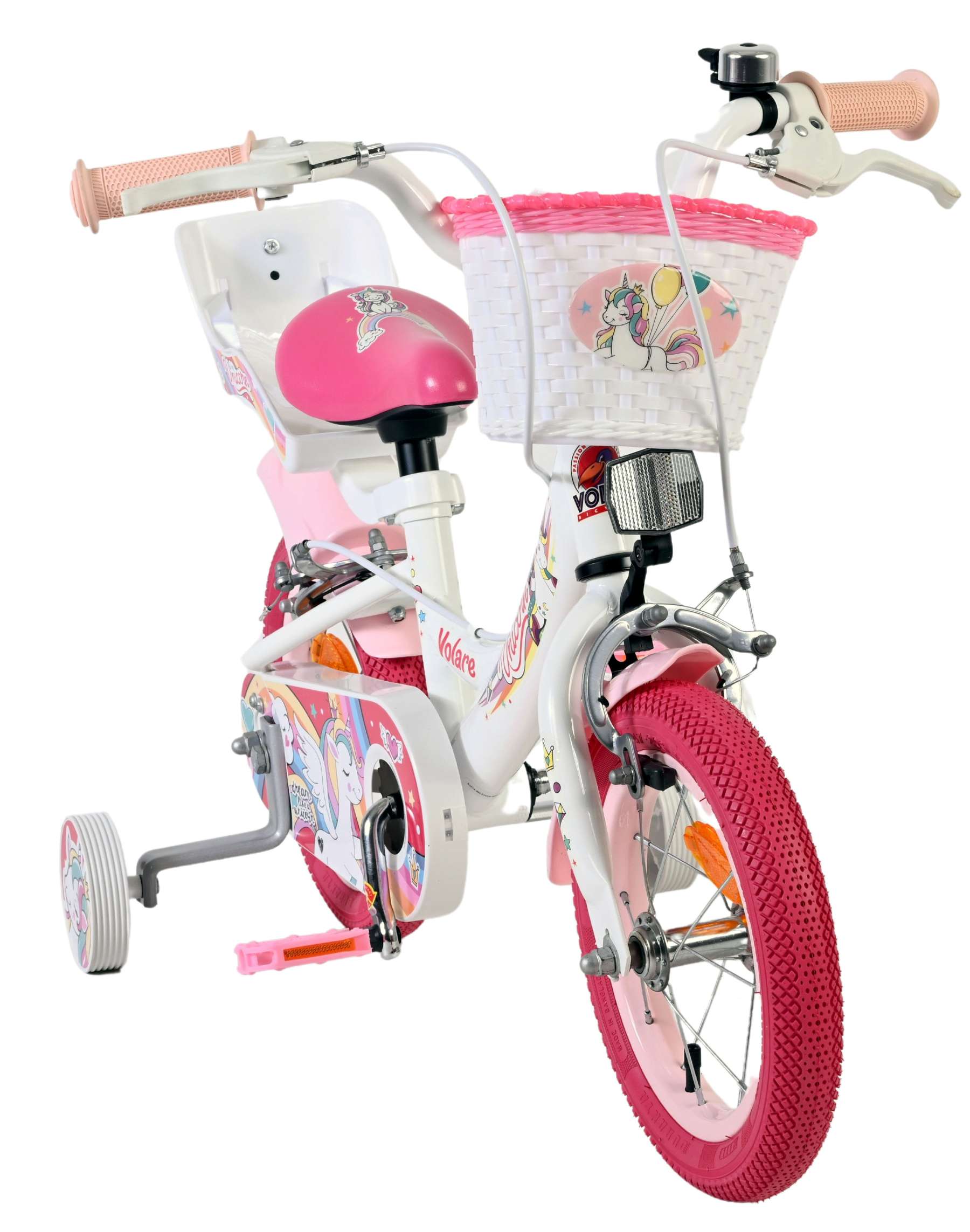 volare-unicorn-12-zoll-kinderfahrrad-m-dchen-wei-handbremse image 5