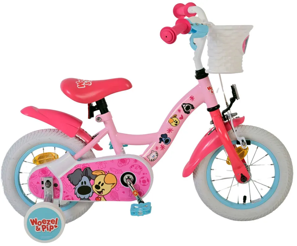 woezel-pip-m-dchenfahrrad-12-zoll-rosa image 1