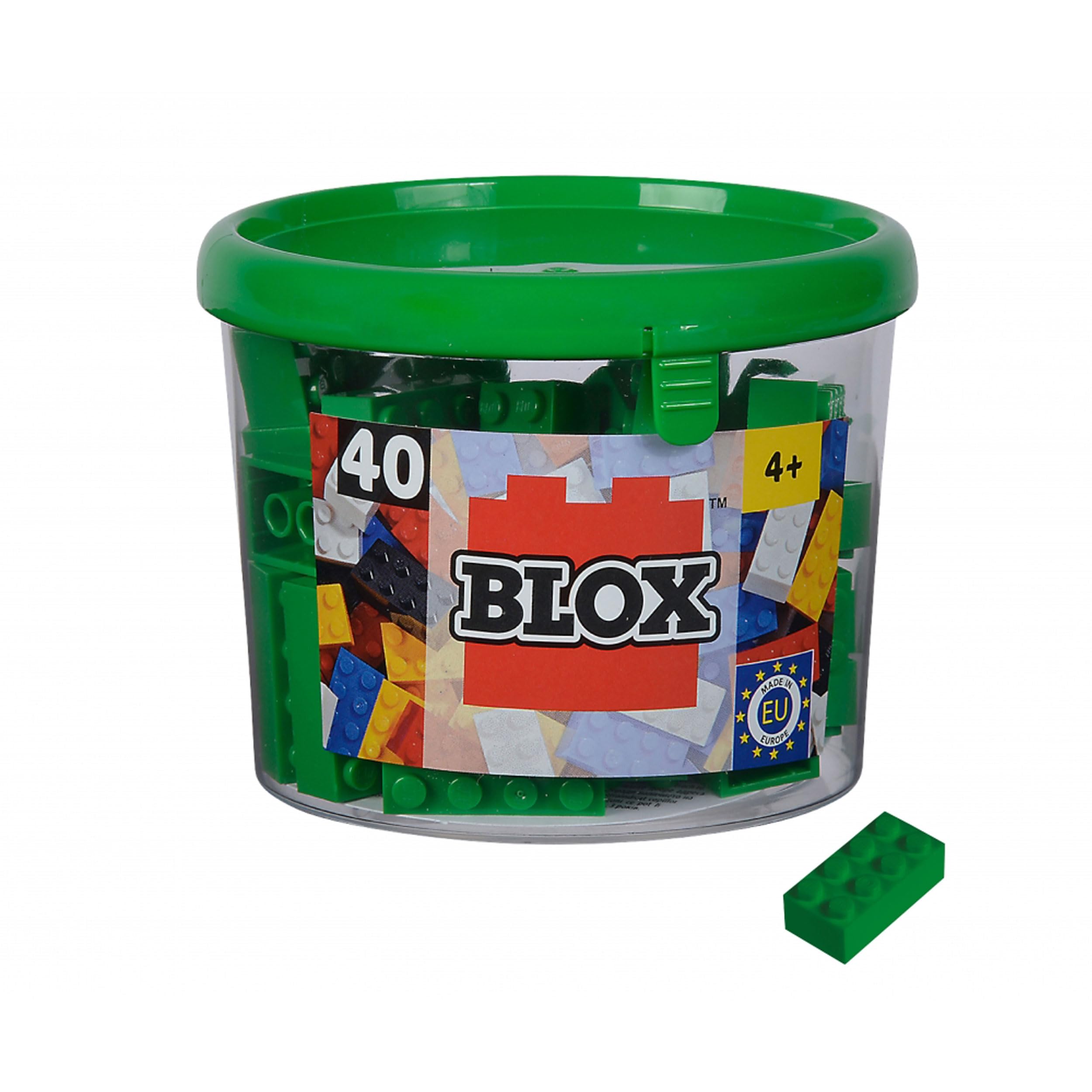 simba-blox-40-graue-bausteine-dose-8er-klemmbausteine image 5