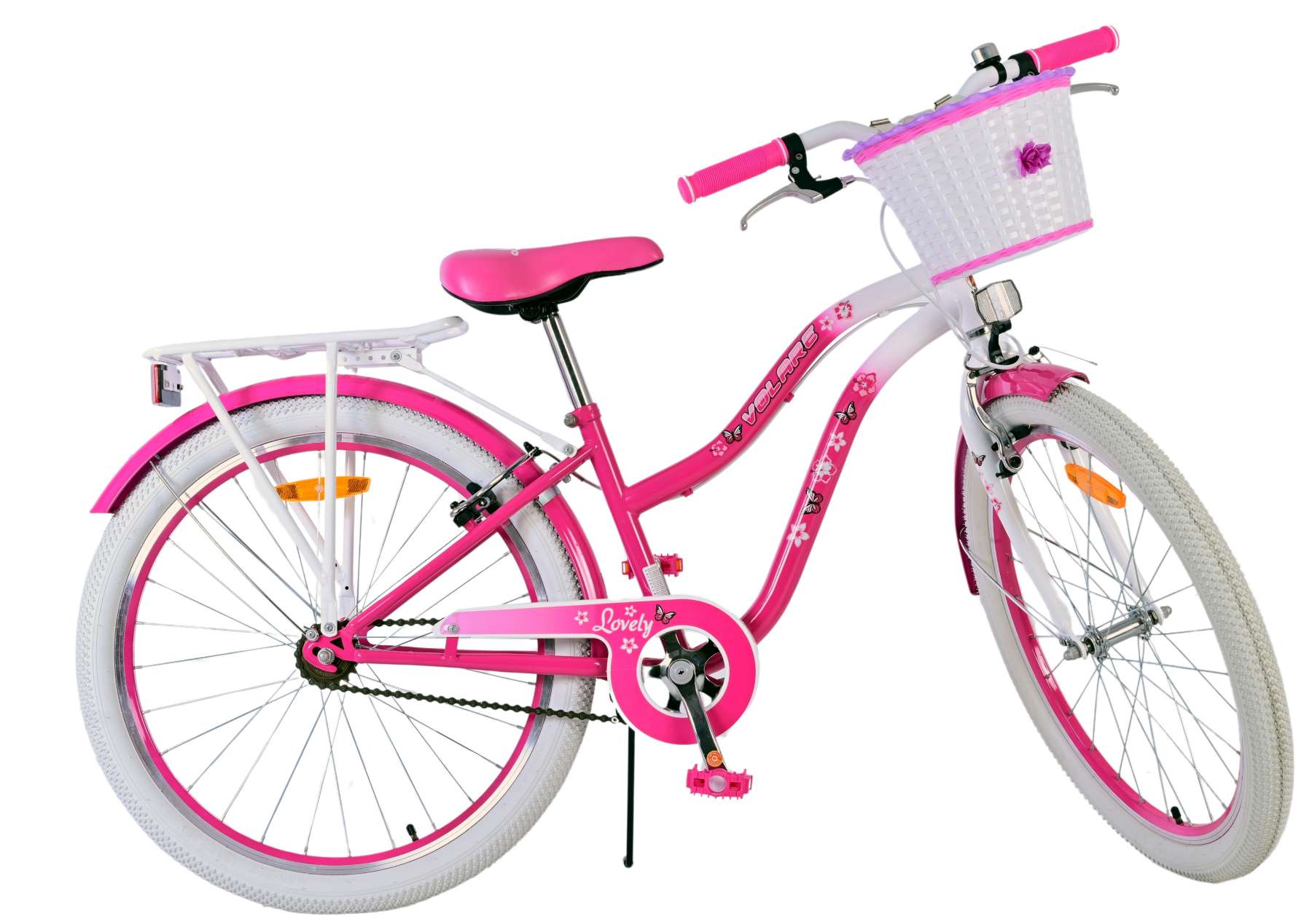 volare-lovely-24-zoll-m-dchenfahrrad-rosa-mit-korb image 2