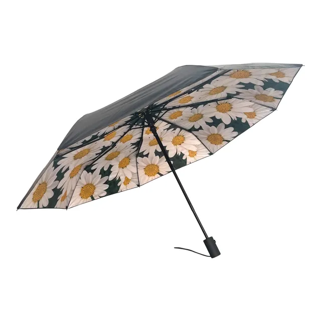 happysweeds-the-original-daisy-taschenschirm-g-nsebl-mchen-winddicht image 1