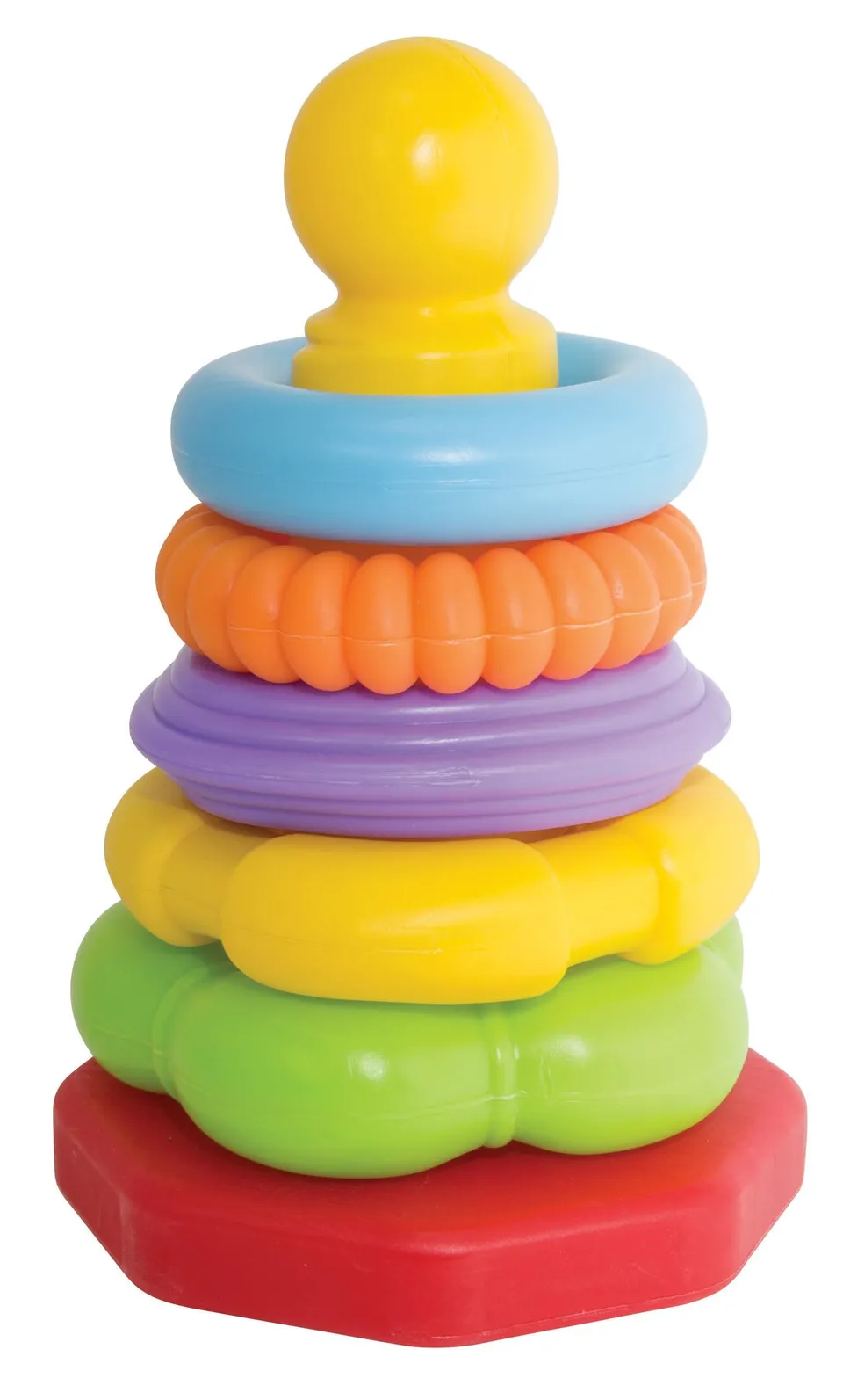 simba-abc-ringpyramide-steckspiel-6-teilig-20cm image 1