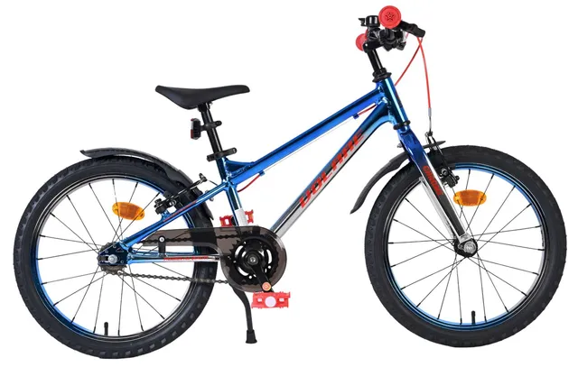 volare-chrome-16-zoll-jungenfahrrad-blau-silber-alu image 1