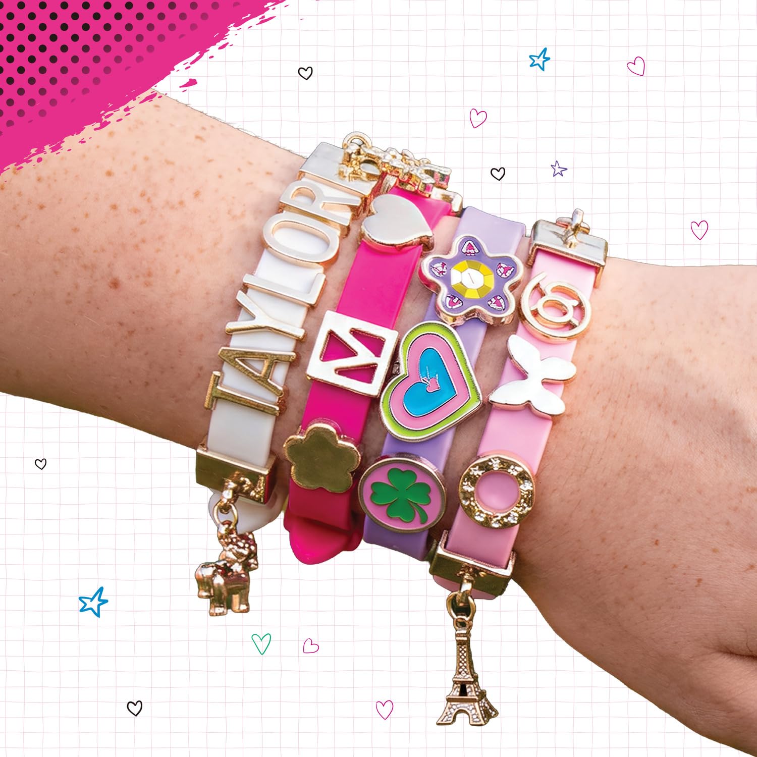 simba-fashion-flash-slide-charm-armband-deluxe-4er-set image 5