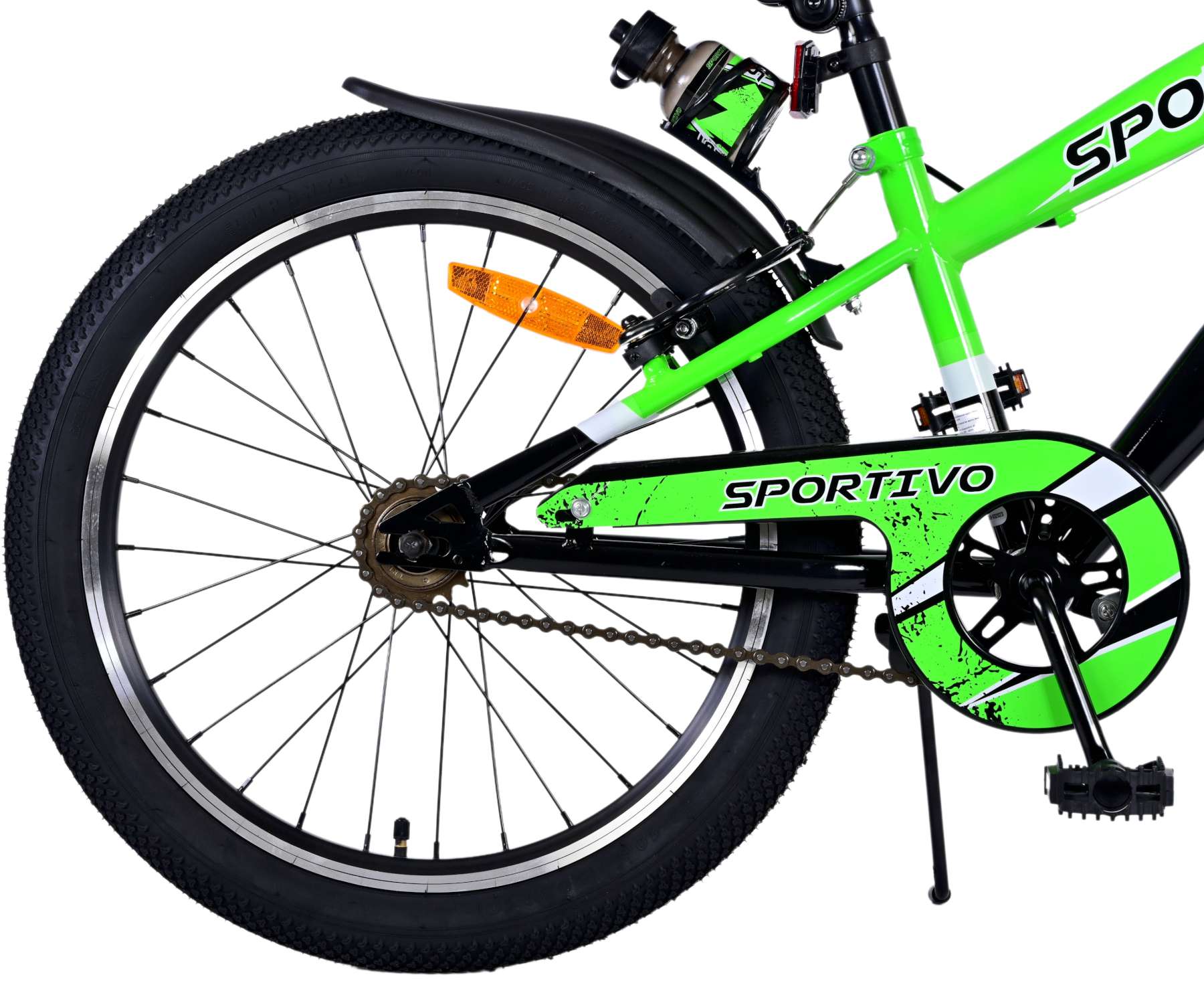 volare-sportivo-20-zoll-kinderfahrrad-gr-n-handbremsen image 3