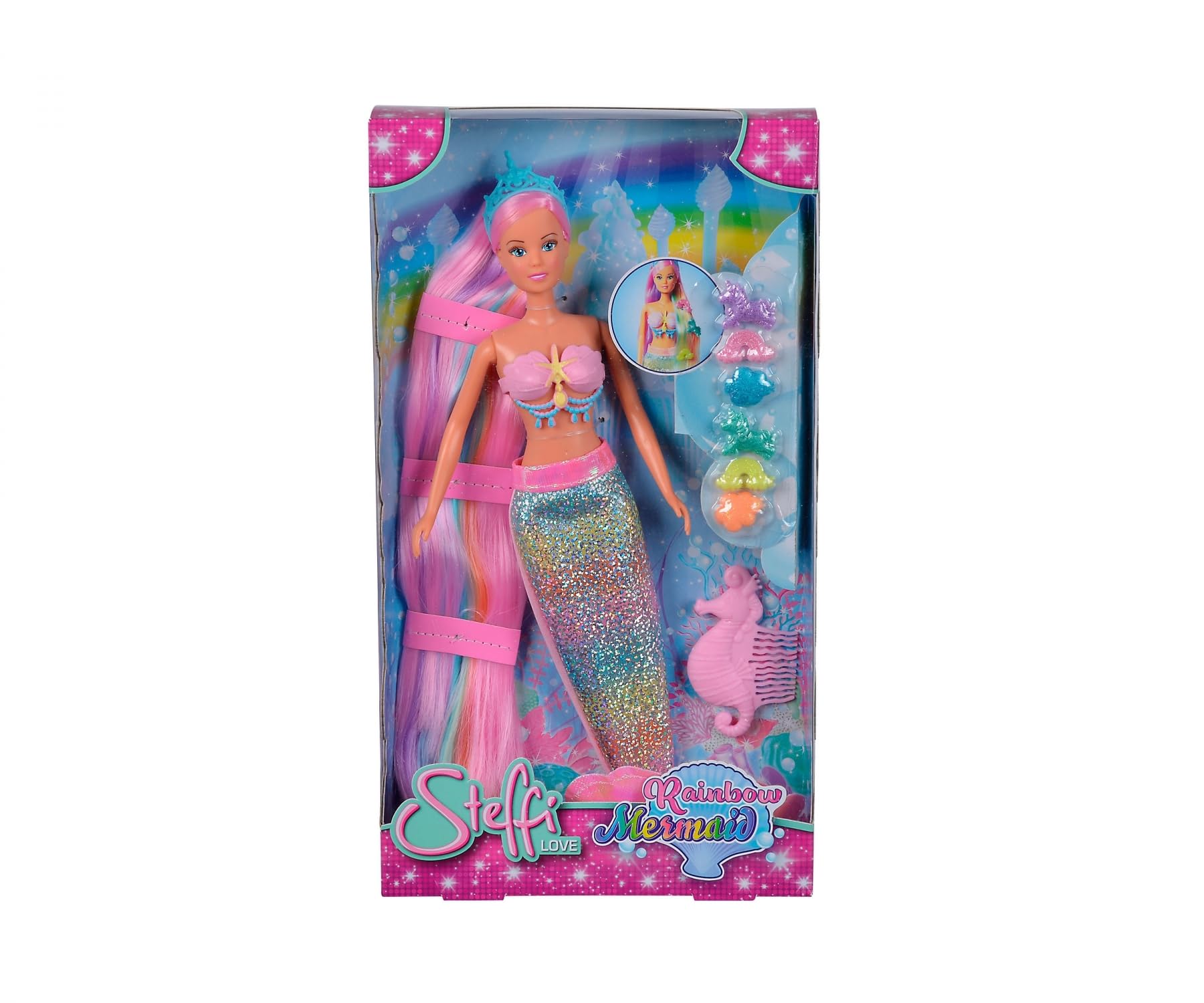 simba-steffi-love-rainbow-mermaid-puppe-29-cm-mit-flosse image 7
