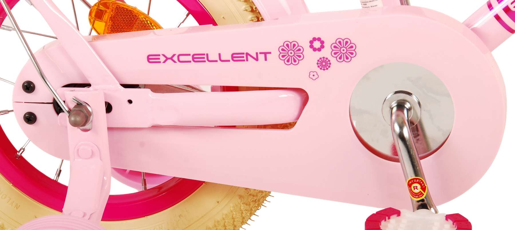 volare-excellent-12-zoll-kinderfahrrad-rosa-m-dchen-outlet image 6