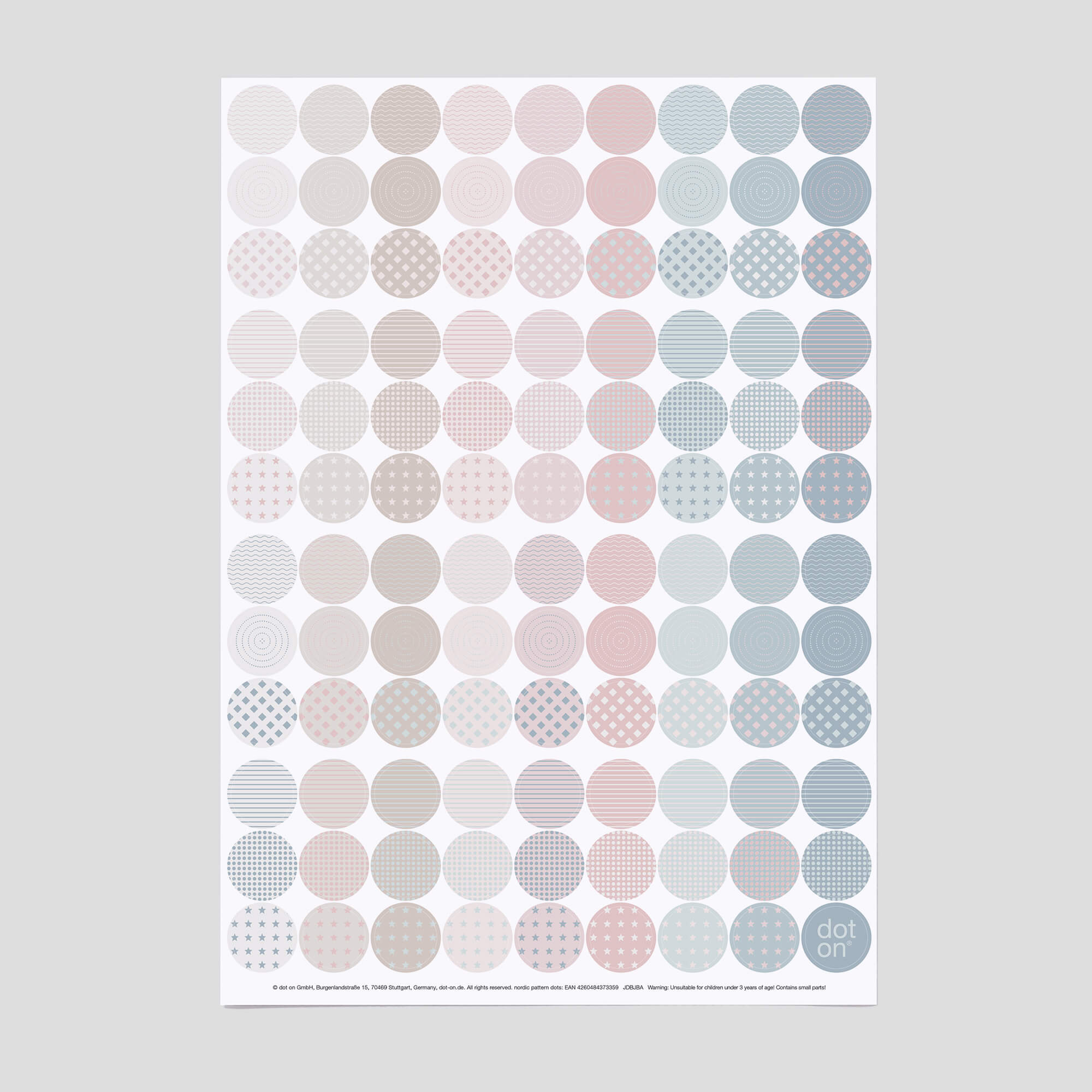 dot-on-nordic-pattern-dots-klebepunkte-20-mm-107-st-ck image 1